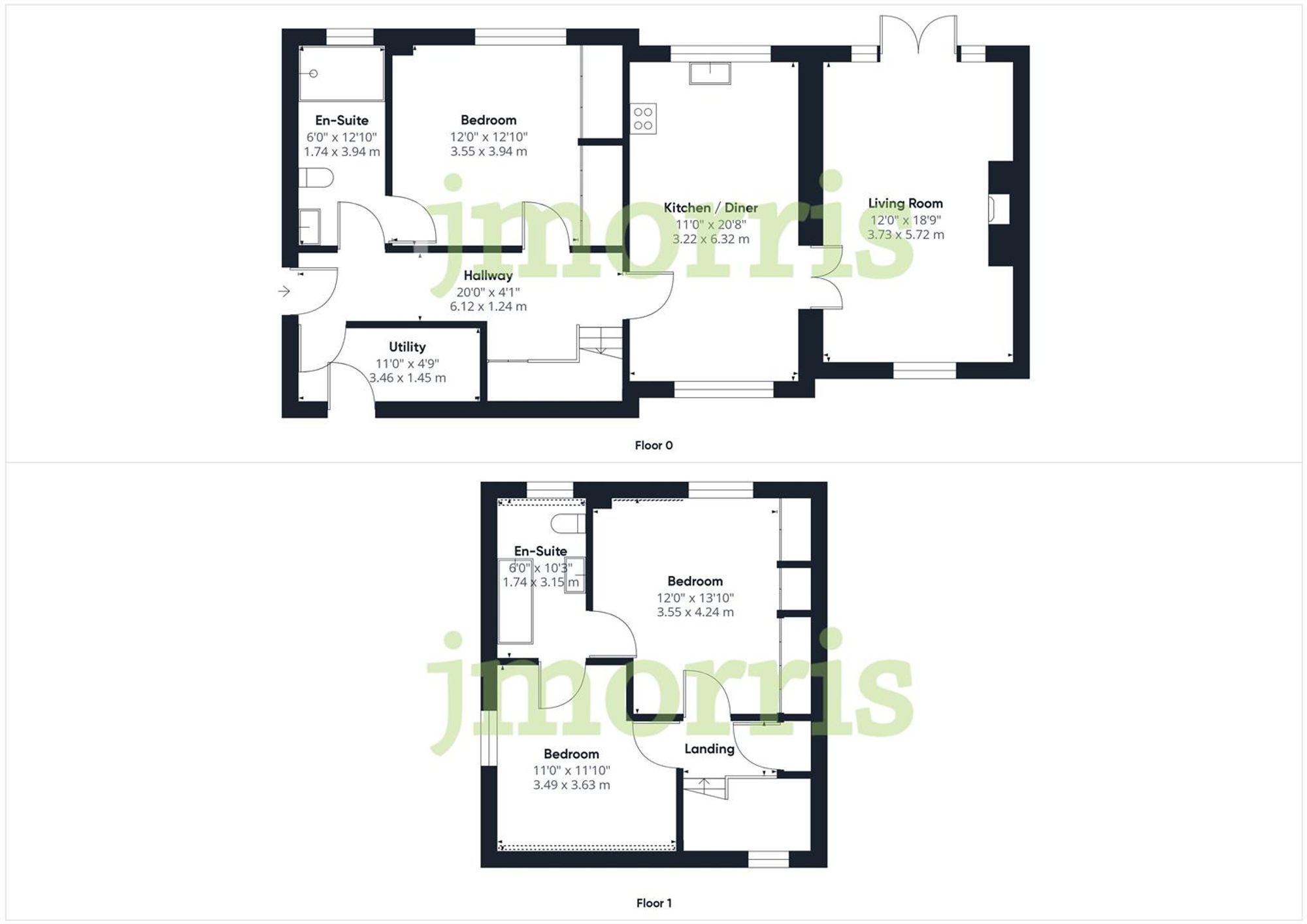 Buddens, Narberth floorplan