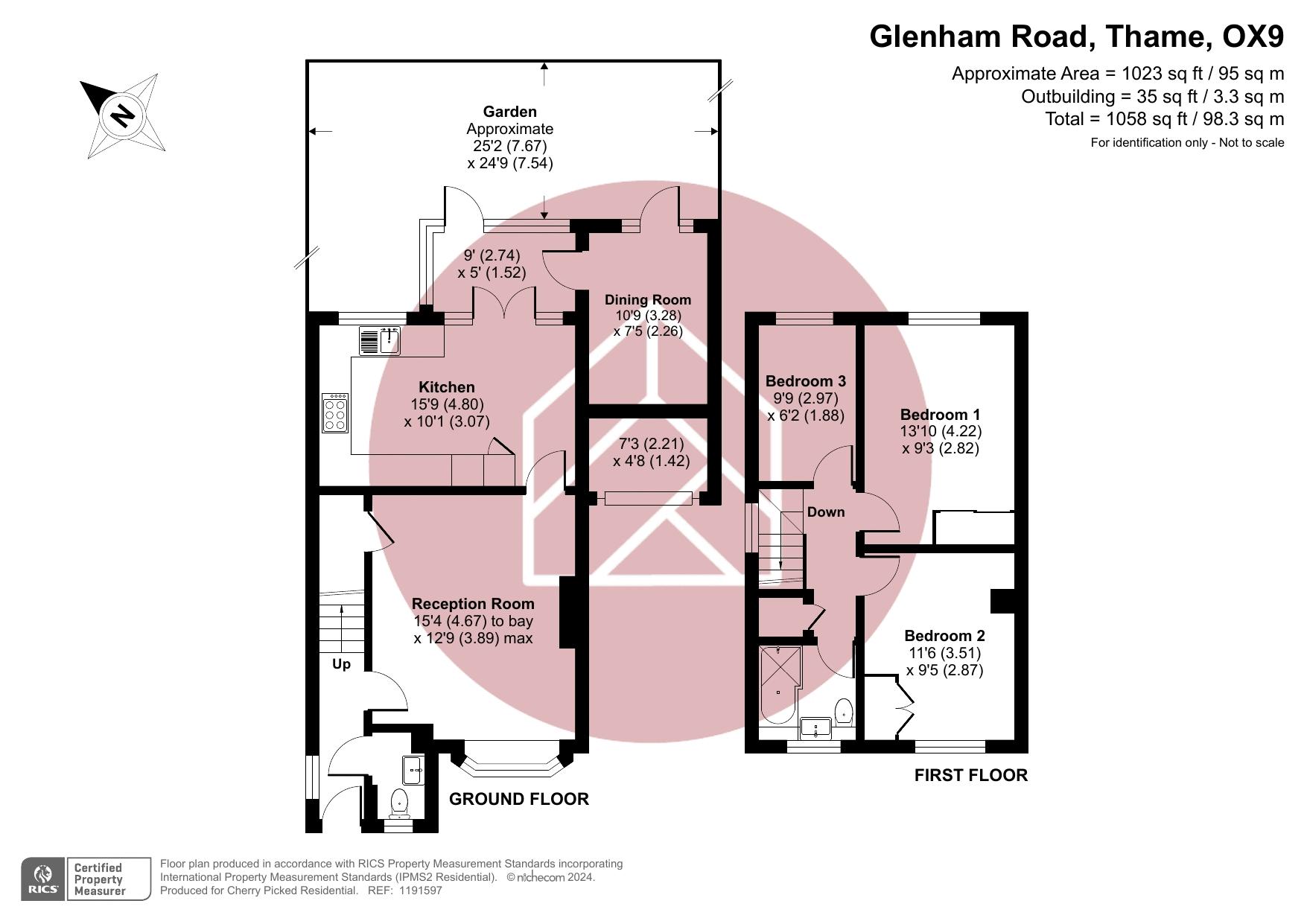 41, Glenham Road, Thame floorplan