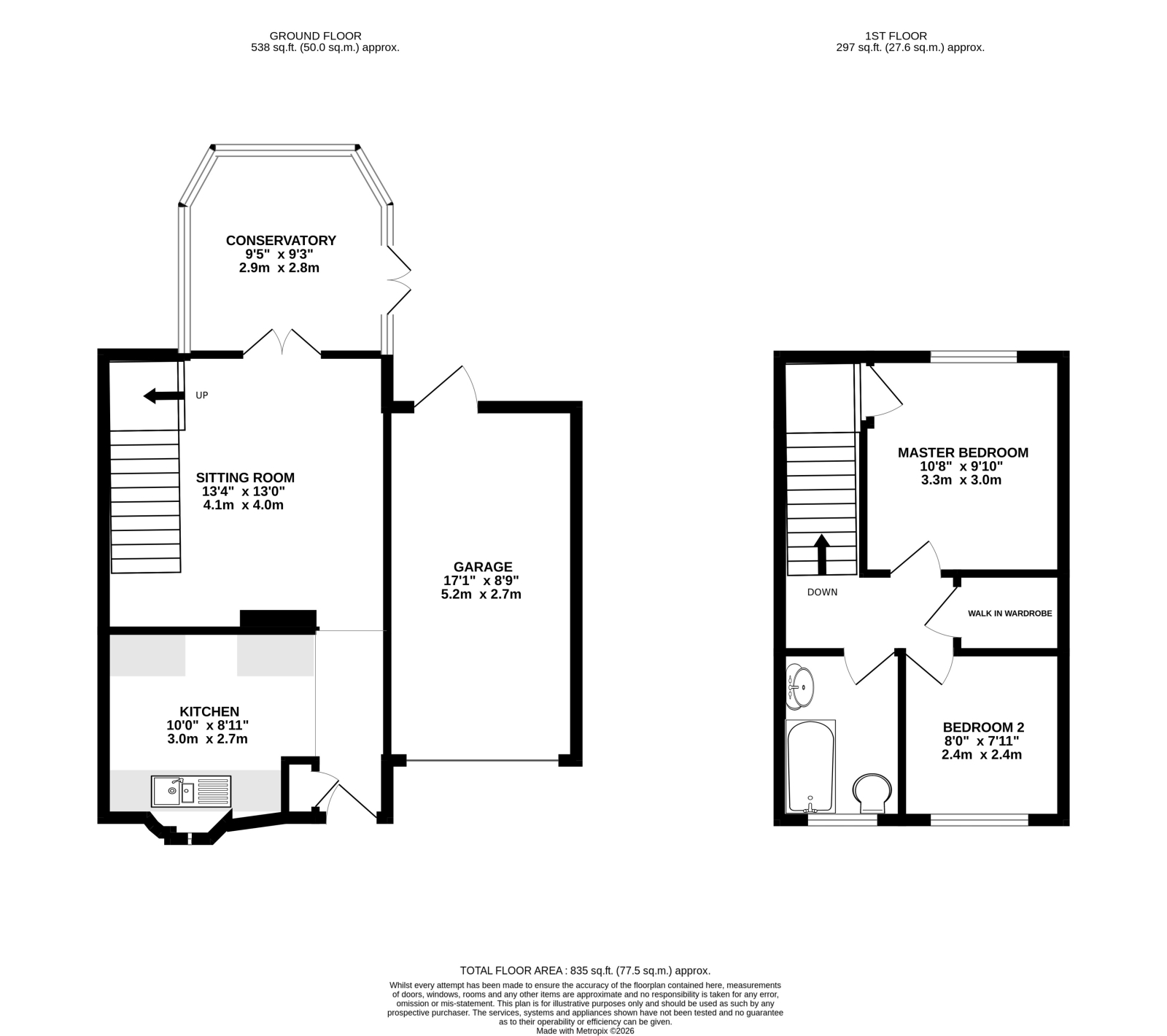 17 The Kingfishers, Verwood floorplan