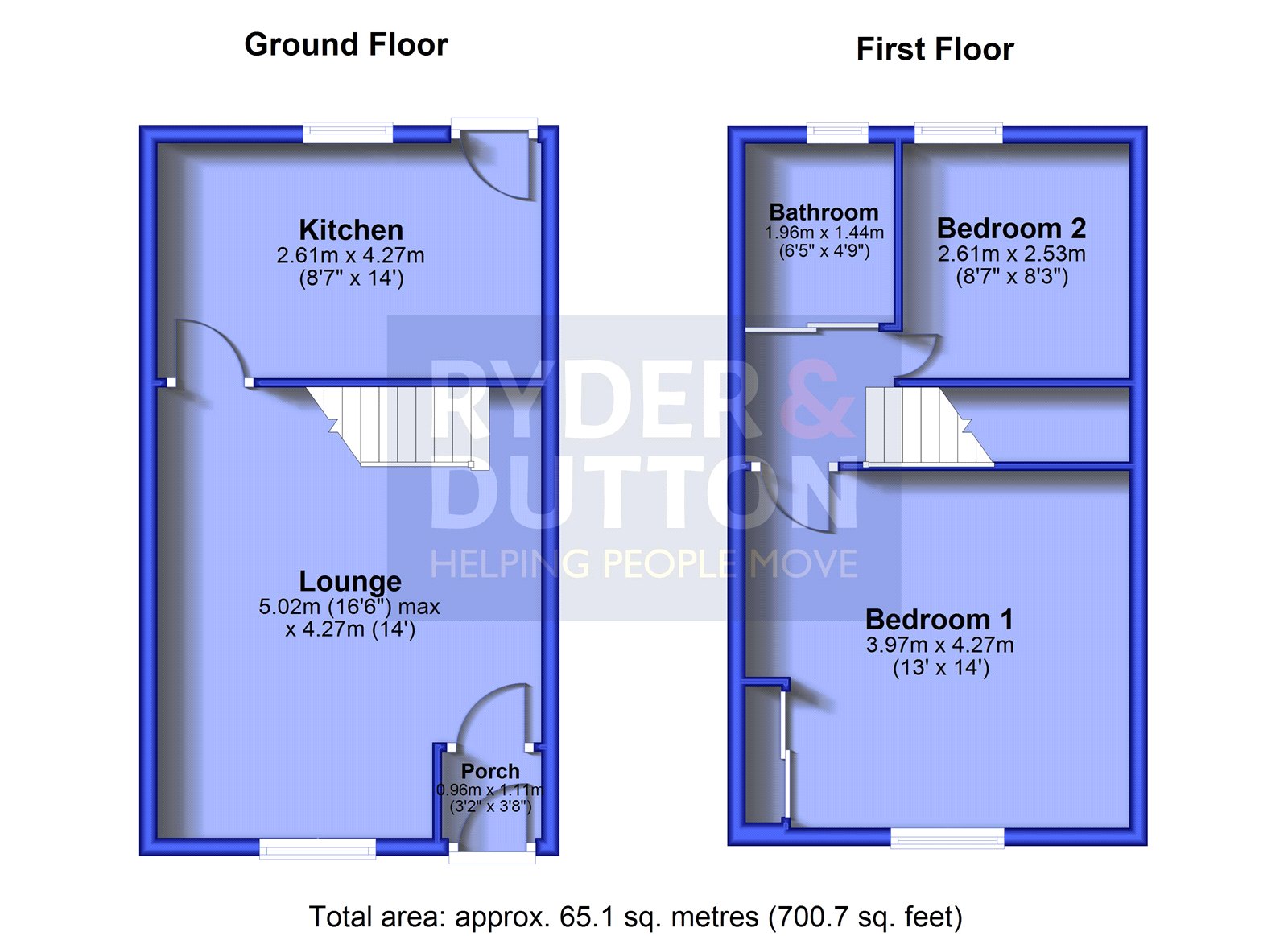 42, Hague Street, Derbyshire floorplan