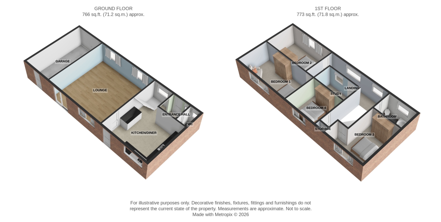19, North Avenue, Nottingham floorplan