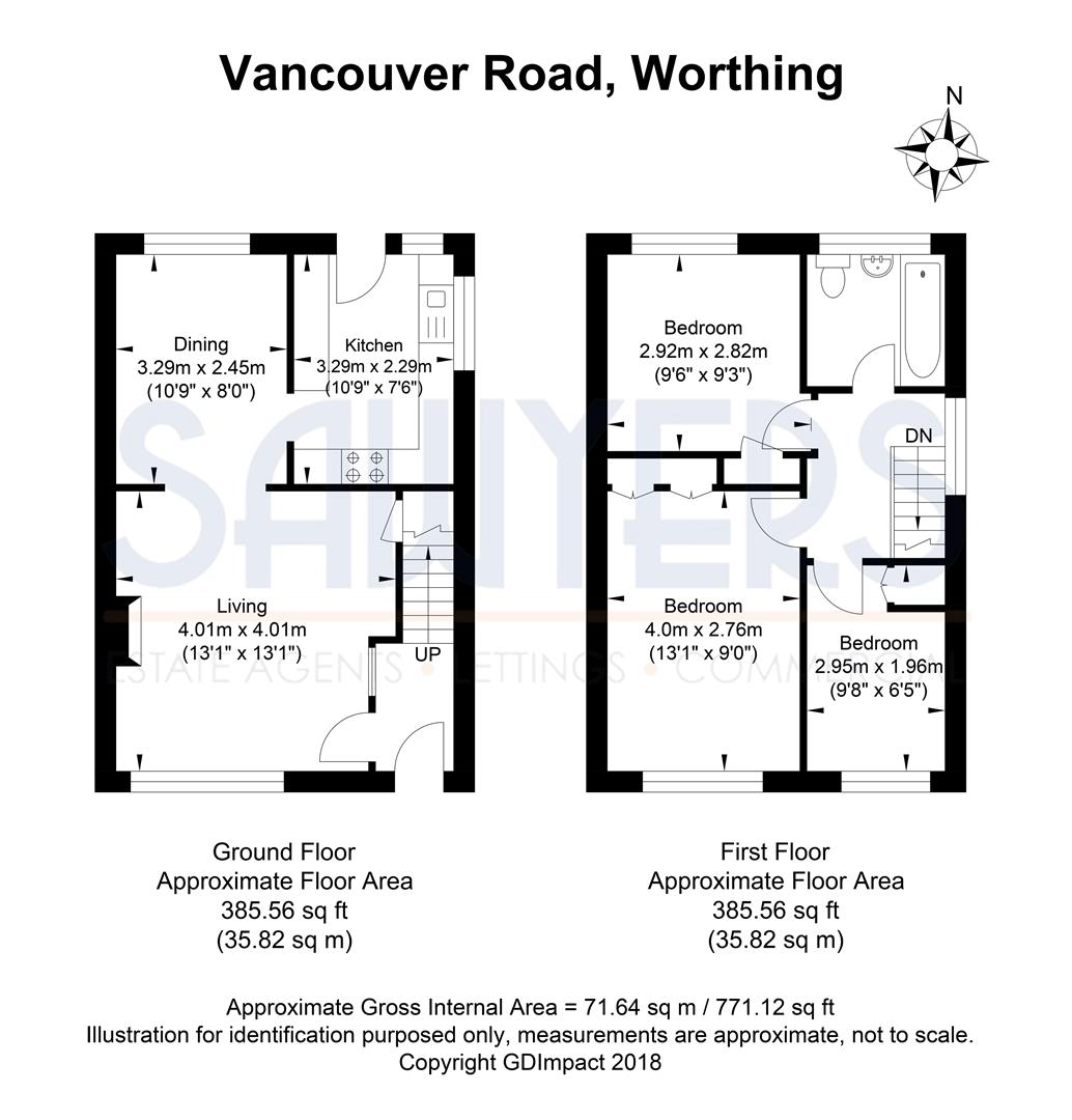 3 Bedrooms Semi-detached house for sale in Vancouver Road, Worthing BN13