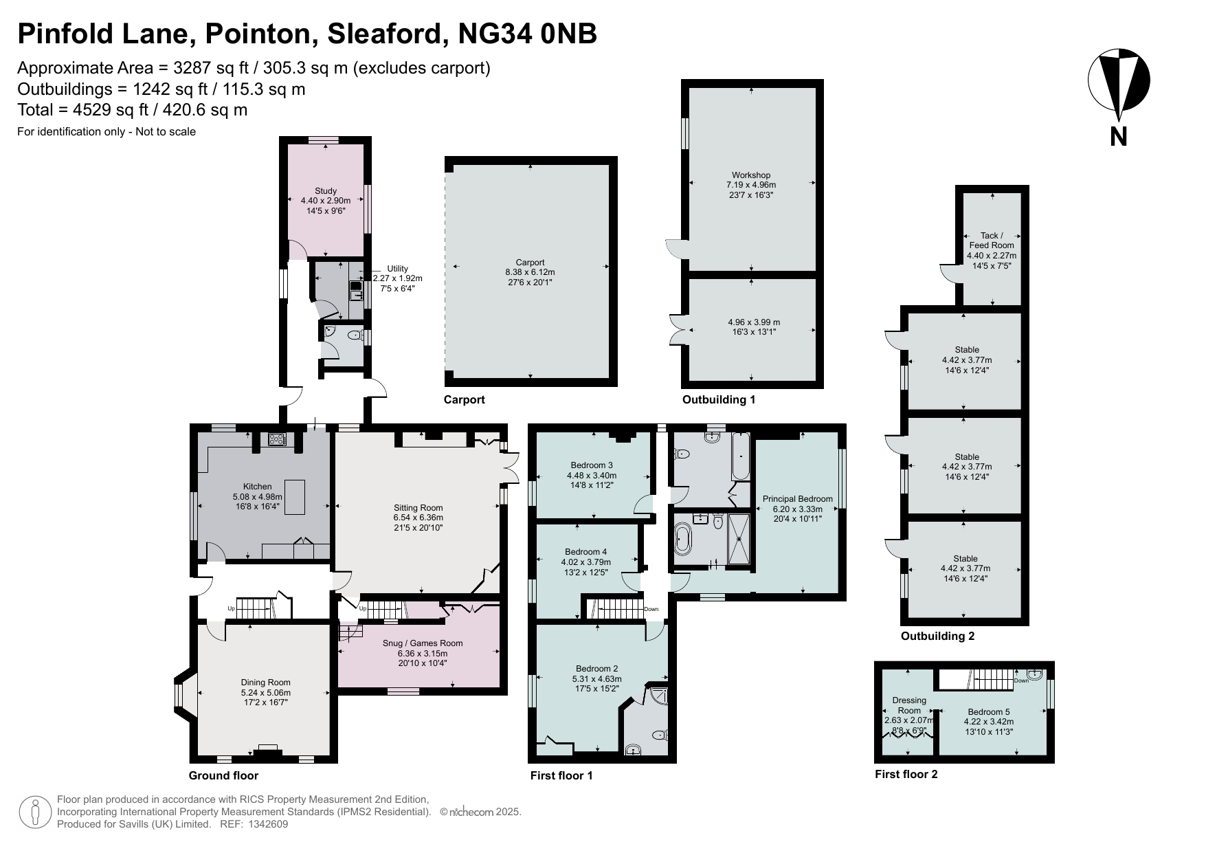 Greenoaks, 2, Pinfold Lane, Sleaford floorplan