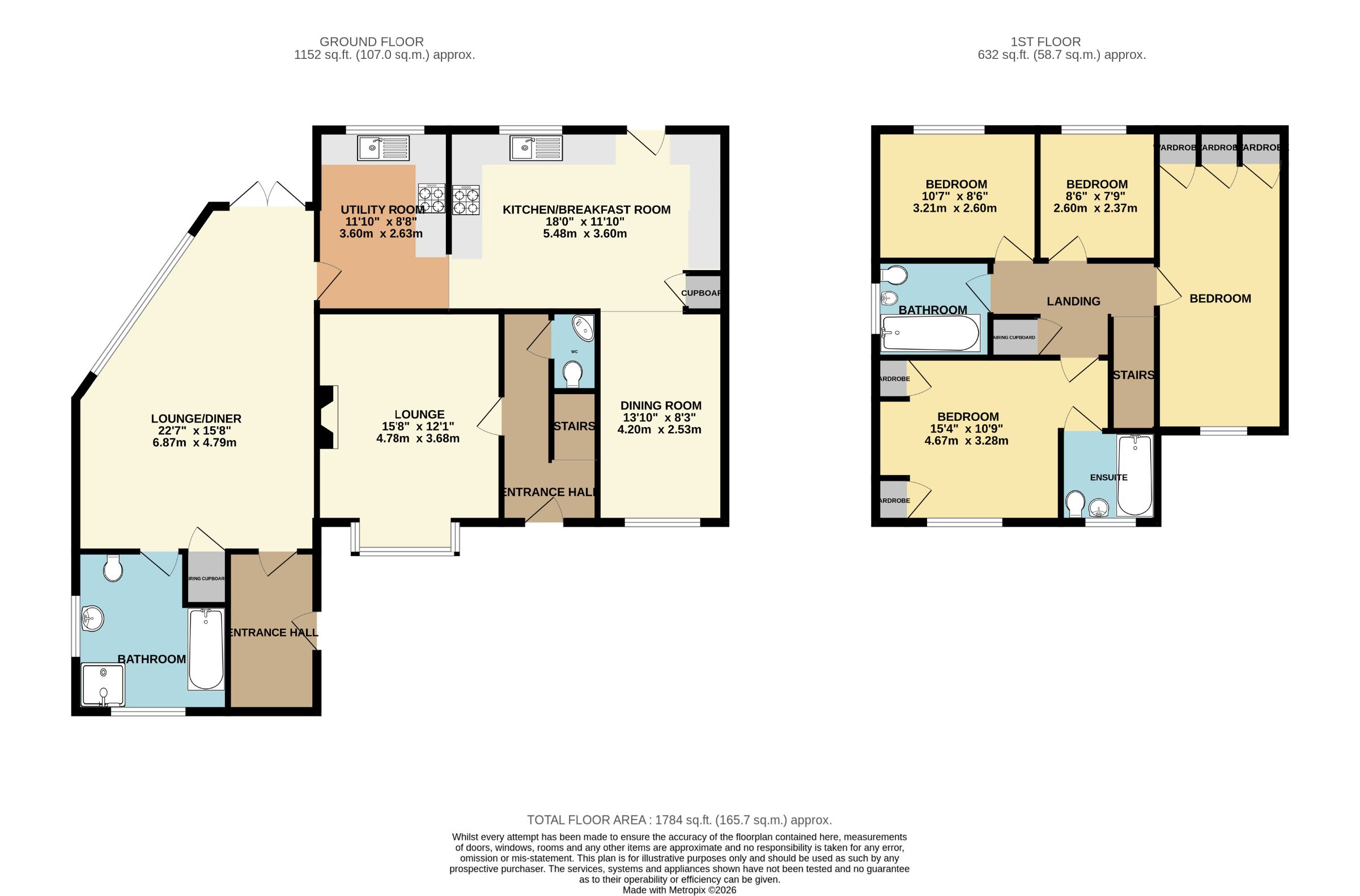 11 The Post Paddocks, Lydney floorplan