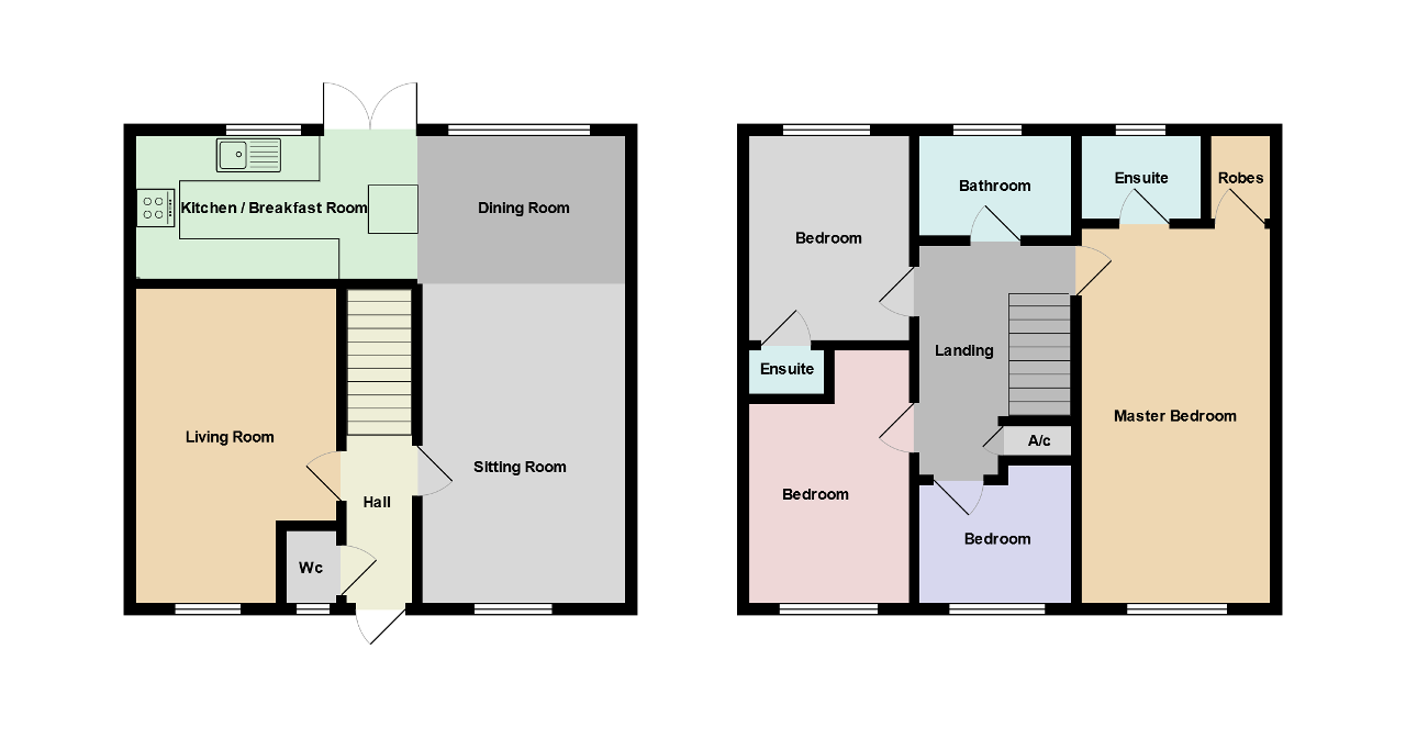 4 Bedrooms Detached house for sale in Bradley Gardens, Merthyr Tydfil CF47