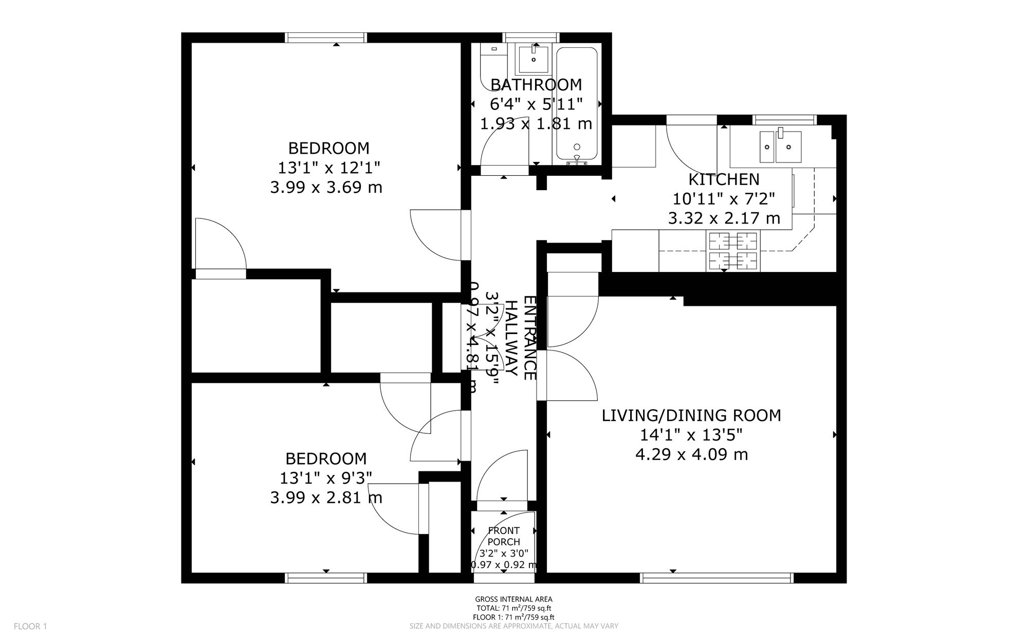 30 Crossgreen Drive, Broxburn floorplan