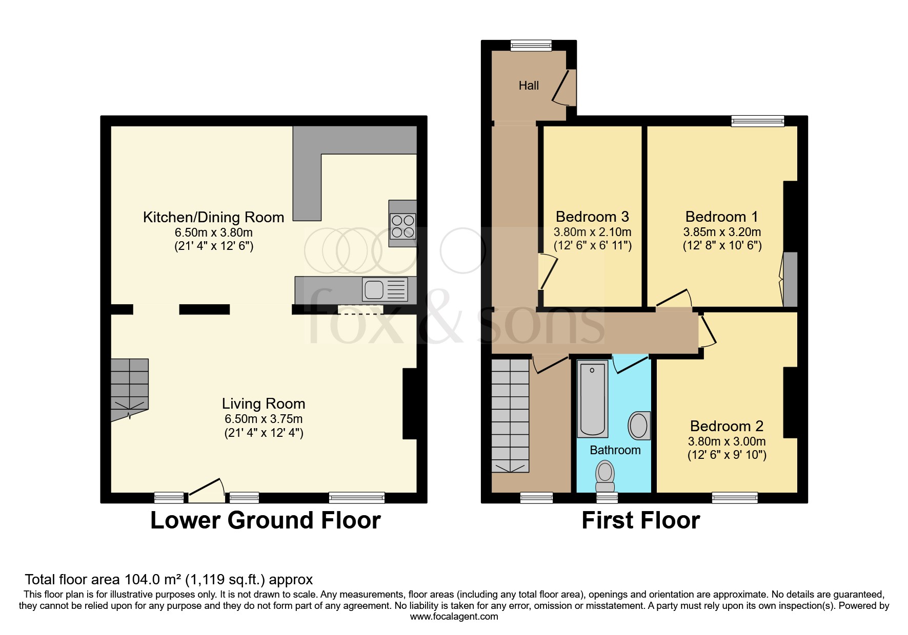 7c, St. Georges Road, Hastings floorplan