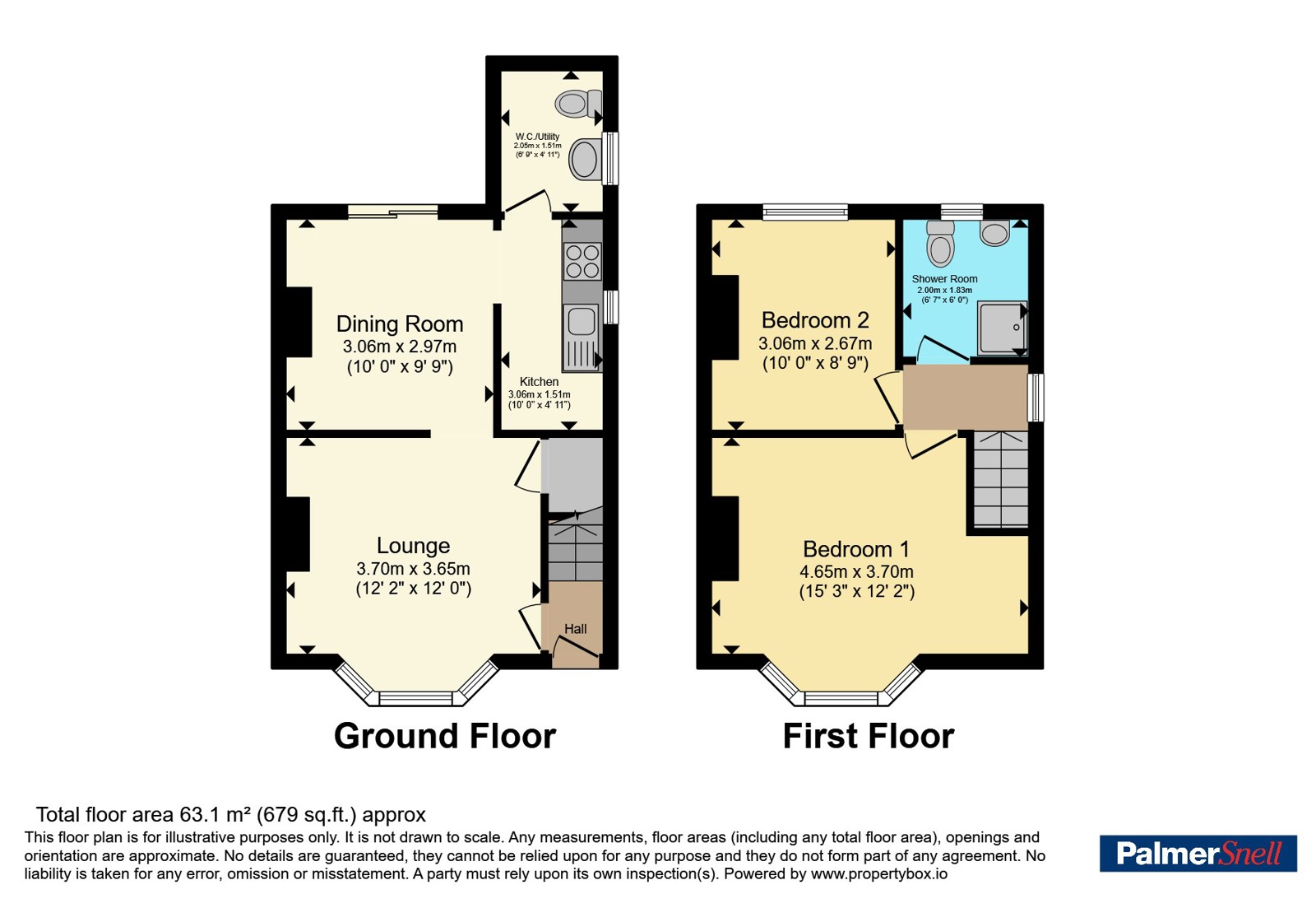 242, Rossmore Road, Dorset floorplan