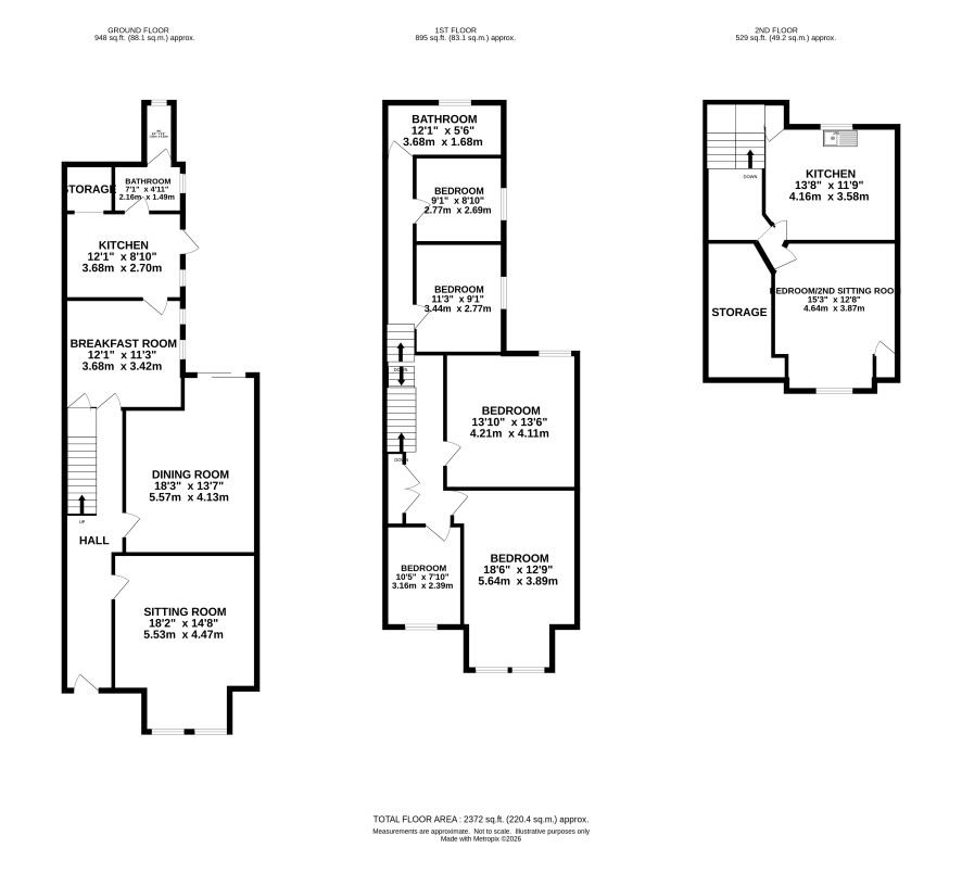 42 Greevegate, Hunstanton floorplan