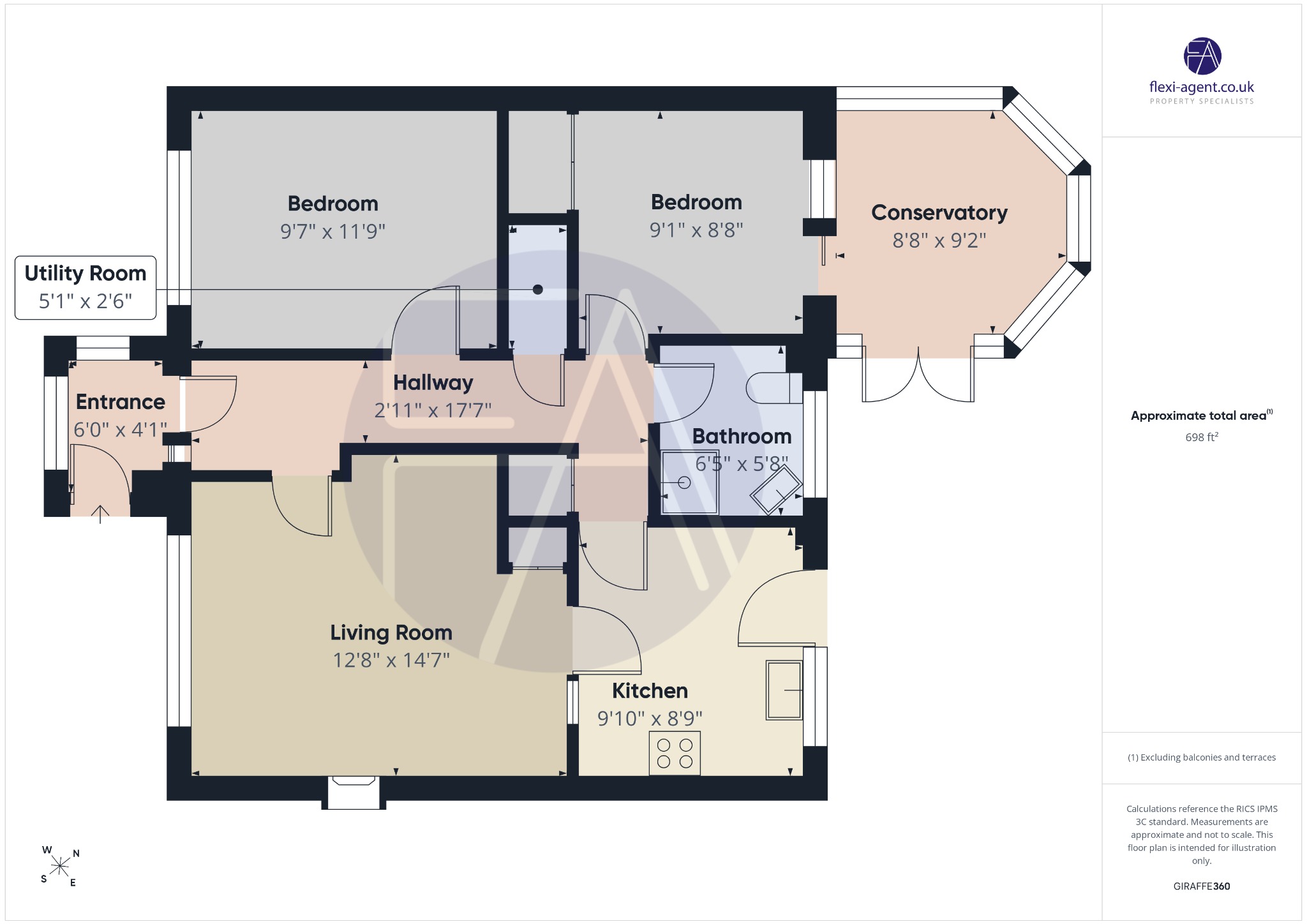 88 Smithy Green, Formby, Merseyside floorplan
