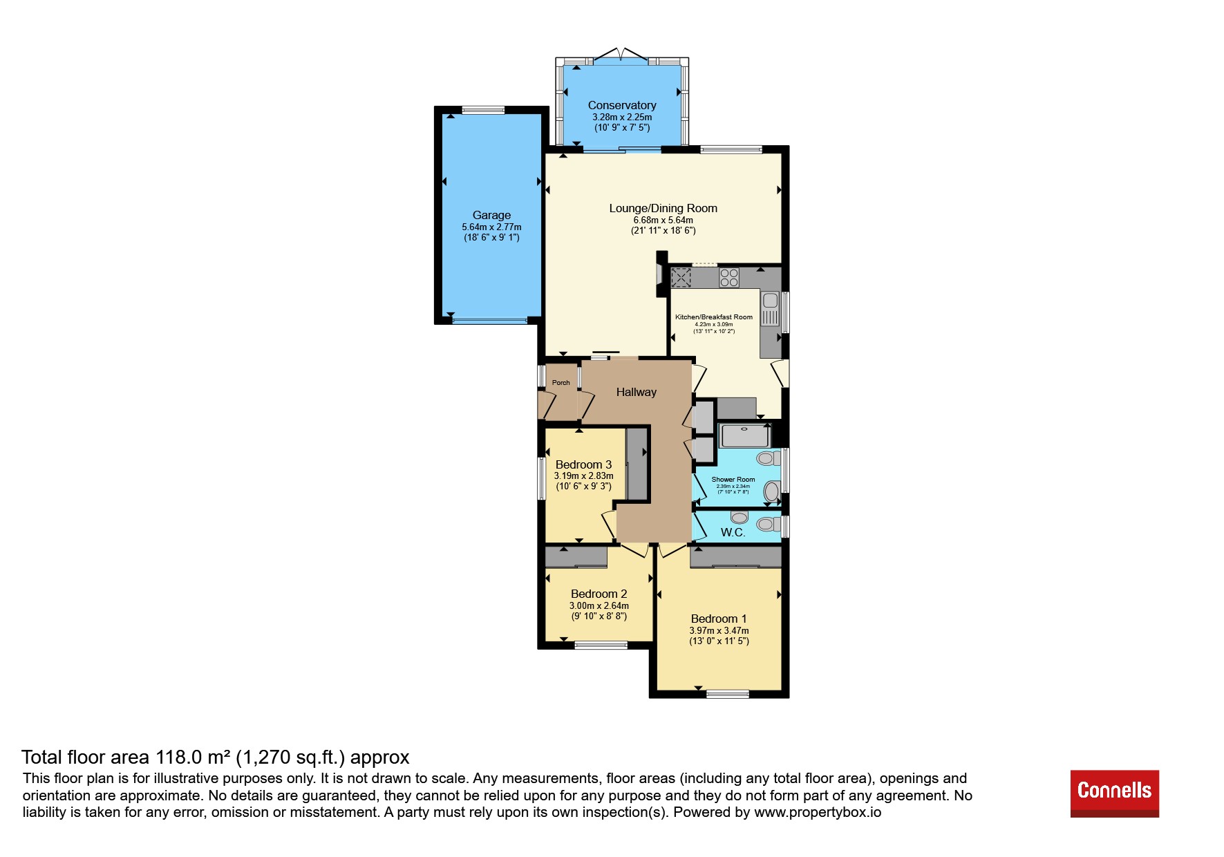 158, Little Glen Road, Leicester floorplan