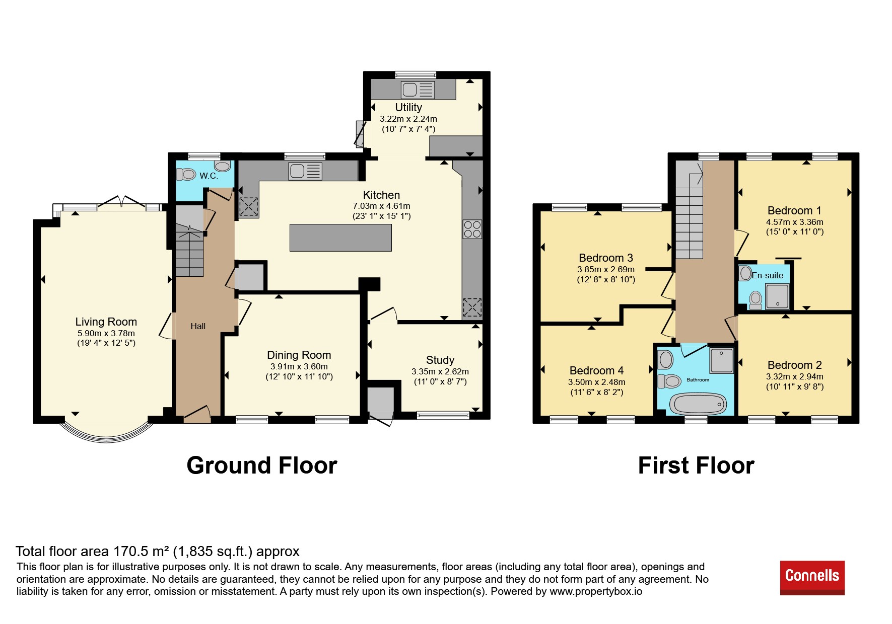 10, Manitoba Close, Corby floorplan