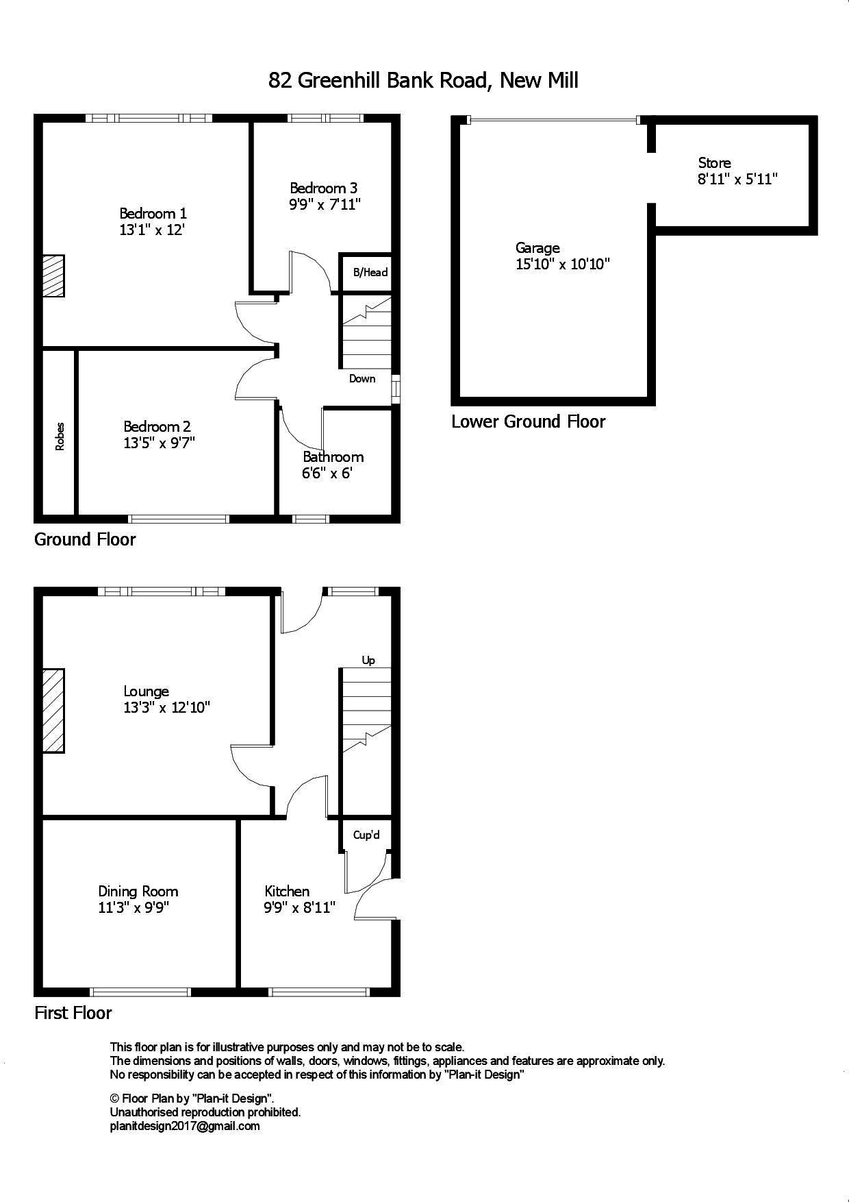 3 Bedrooms Semi-detached house for sale in Greenhill Bank Road, New Mill, Holmfirth HD9