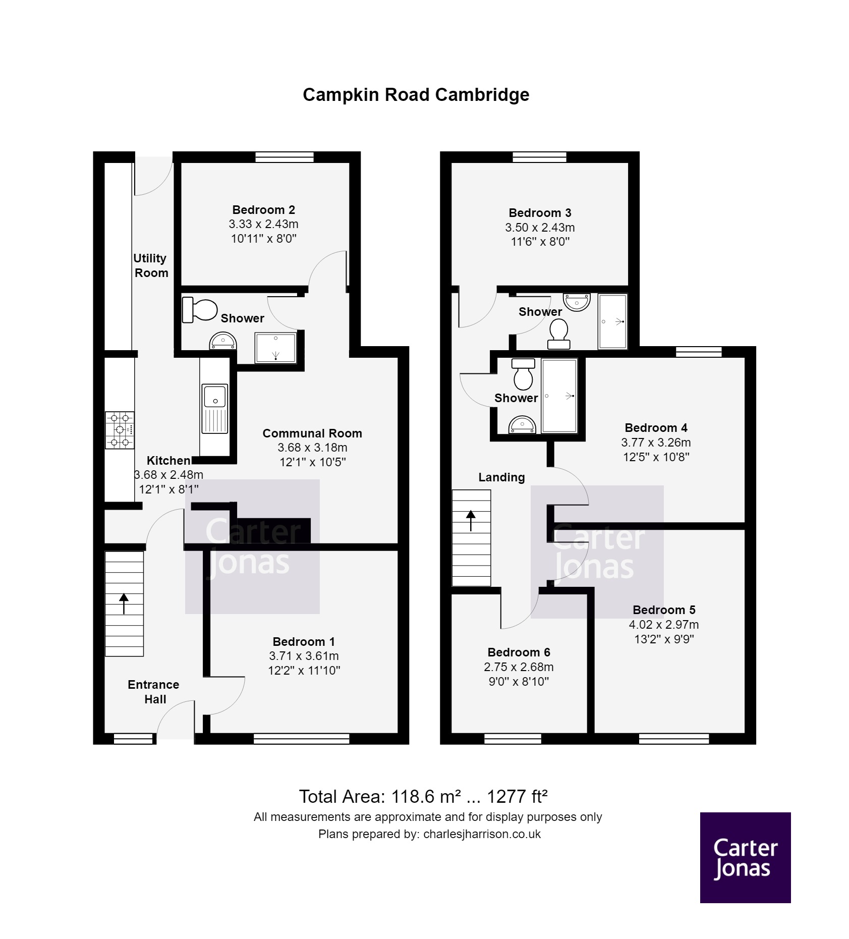 6 Bedrooms Terraced house for sale in Campkin Road, Cambridge CB4