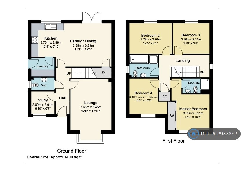 Gwilt Drive, Shrewsbury floorplan