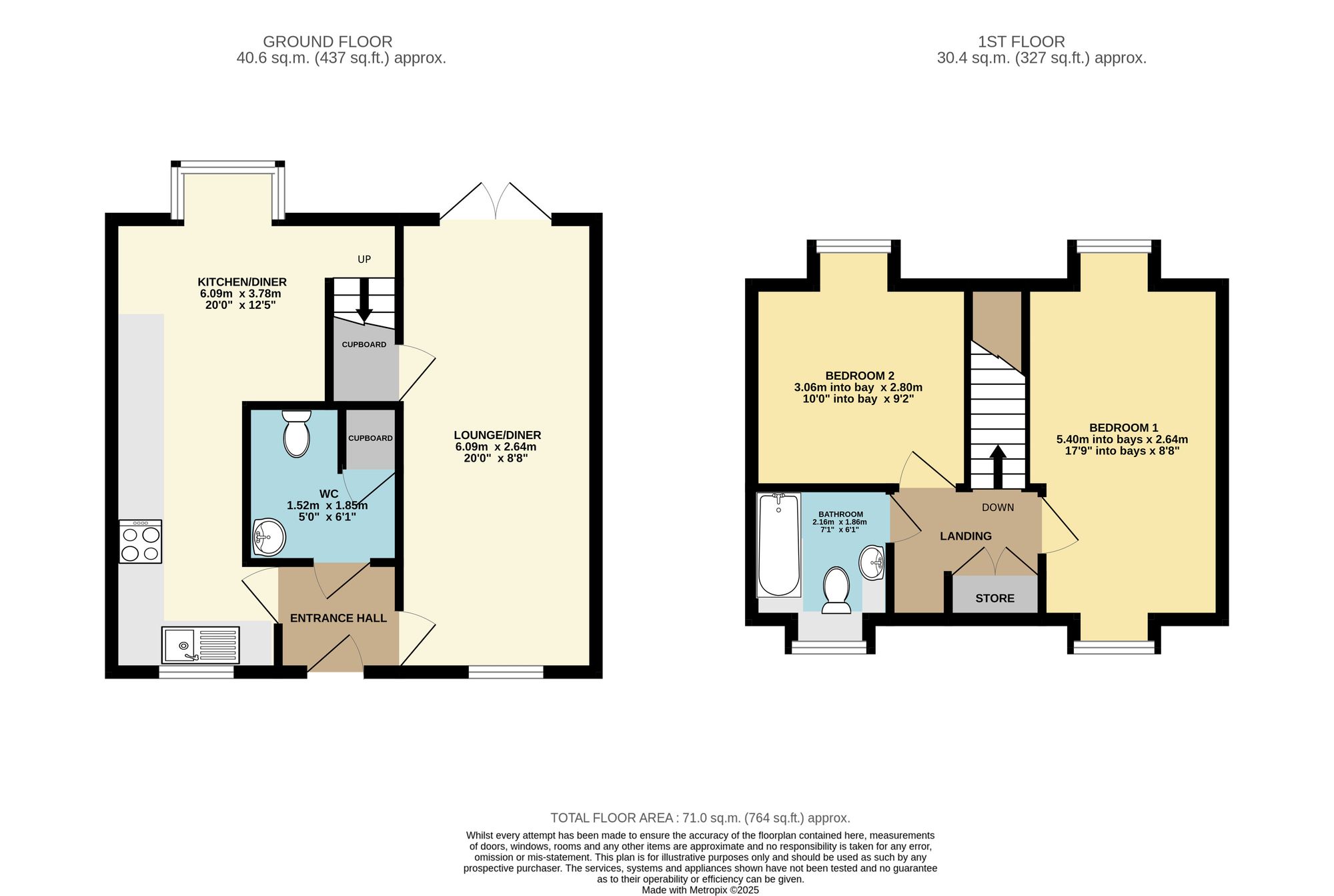 183 Chesterfield Road, Chesterfield floorplan
