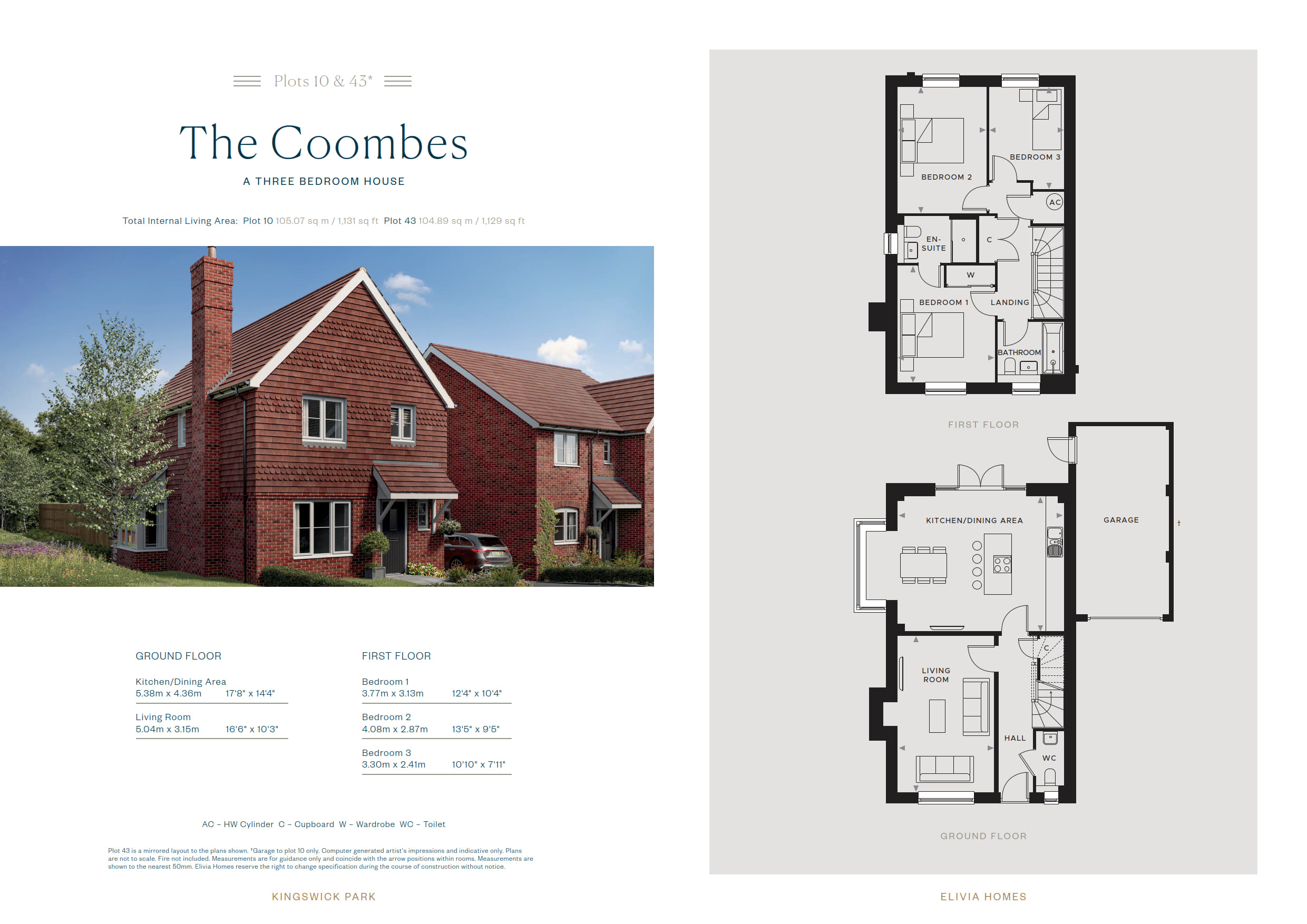 10, Kingswick Park, Hitchin floorplan