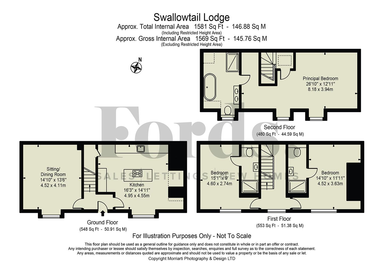 Swallowtail Lodge, The Charndon Estate, Marsh Gibbon Road, Poundon floorplan