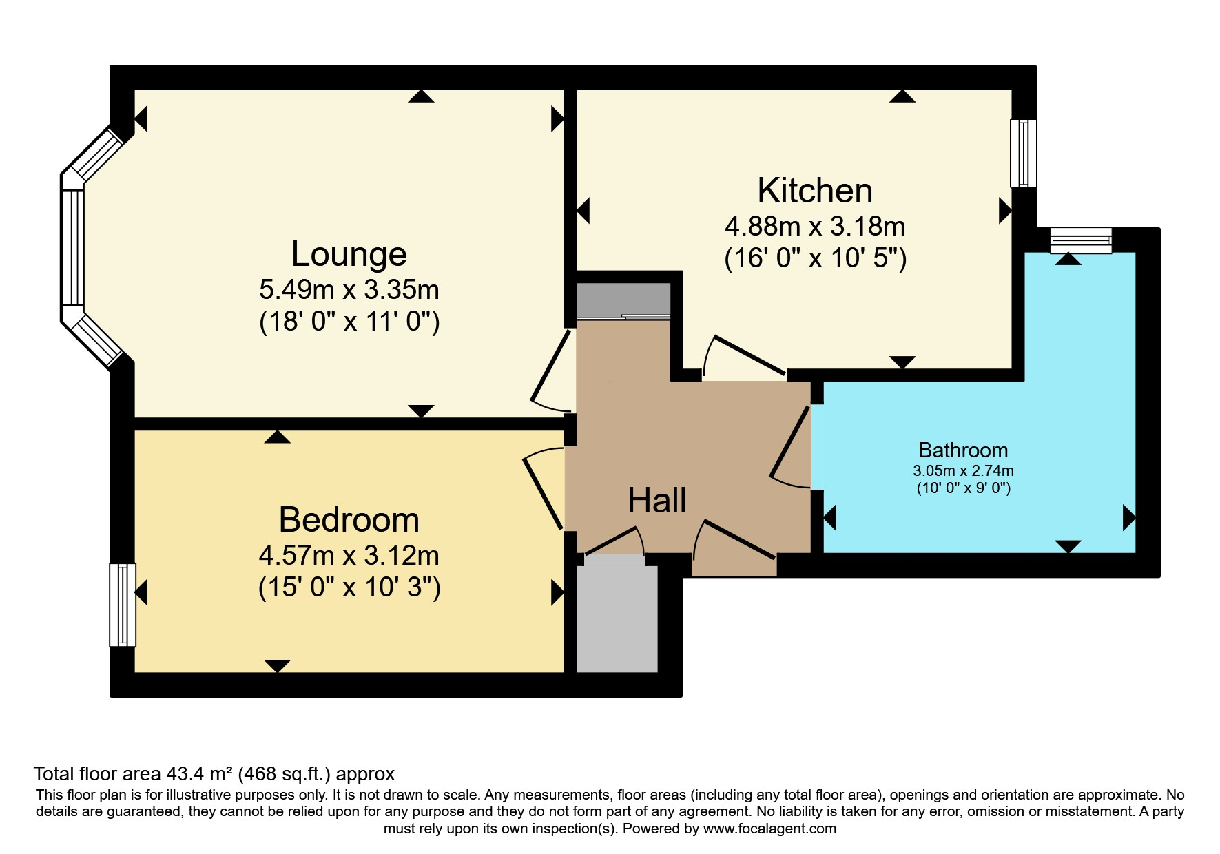 1 bed flat for sale in White Street, Partick, Glasgow G11 68412878