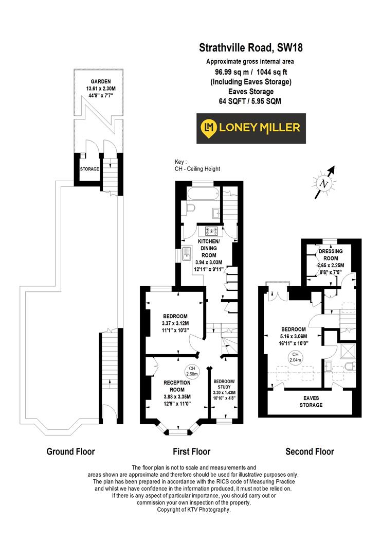 5A, Strathville Road, London floorplan