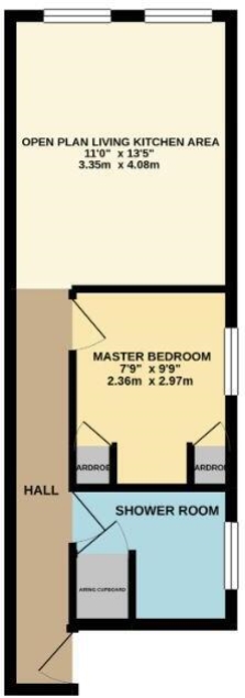 173, Narborough Road, Leicester floorplan