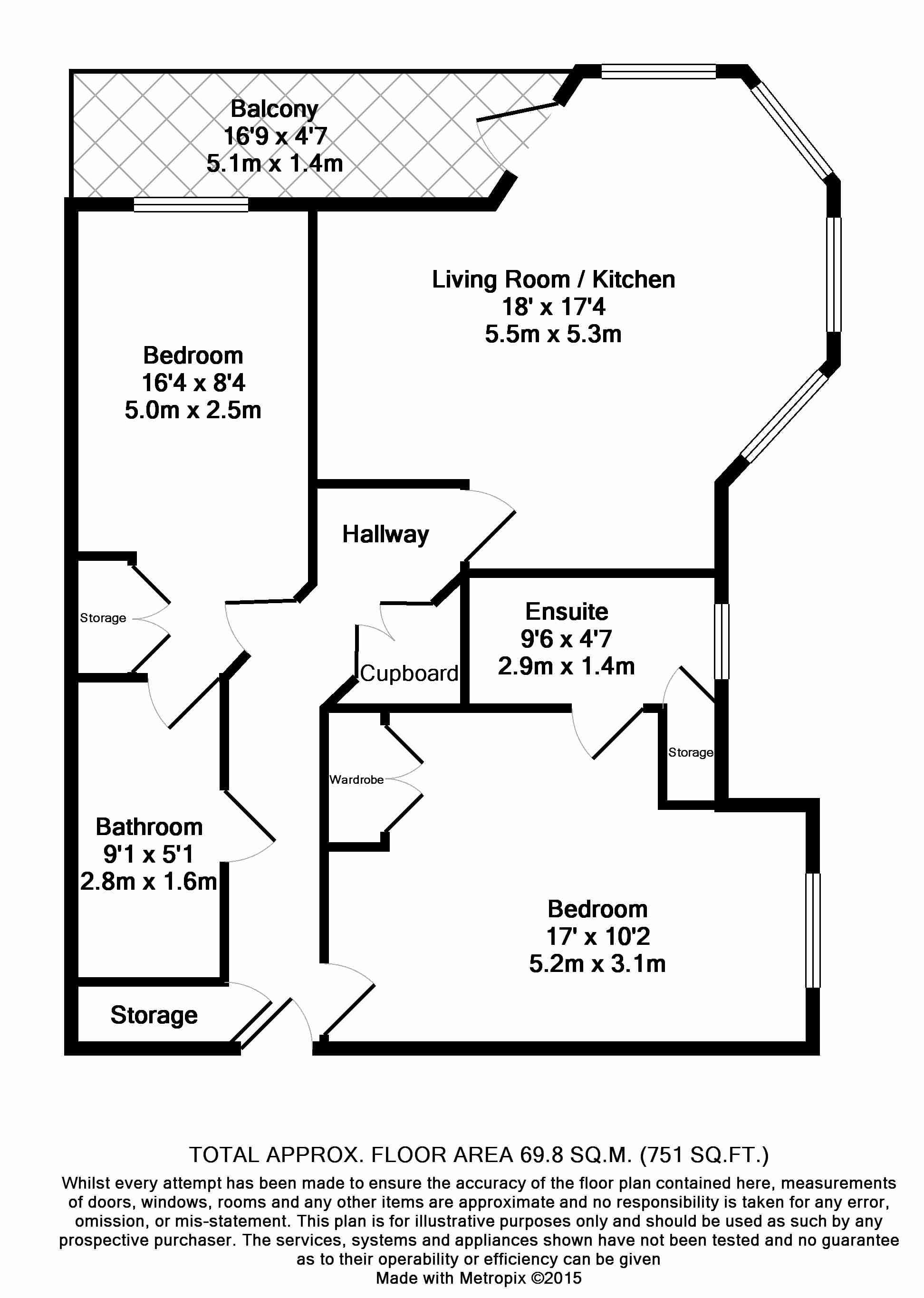 2 Bedrooms Flat to rent in Castle Gate, Chorleywood, Hertfordshire WD3