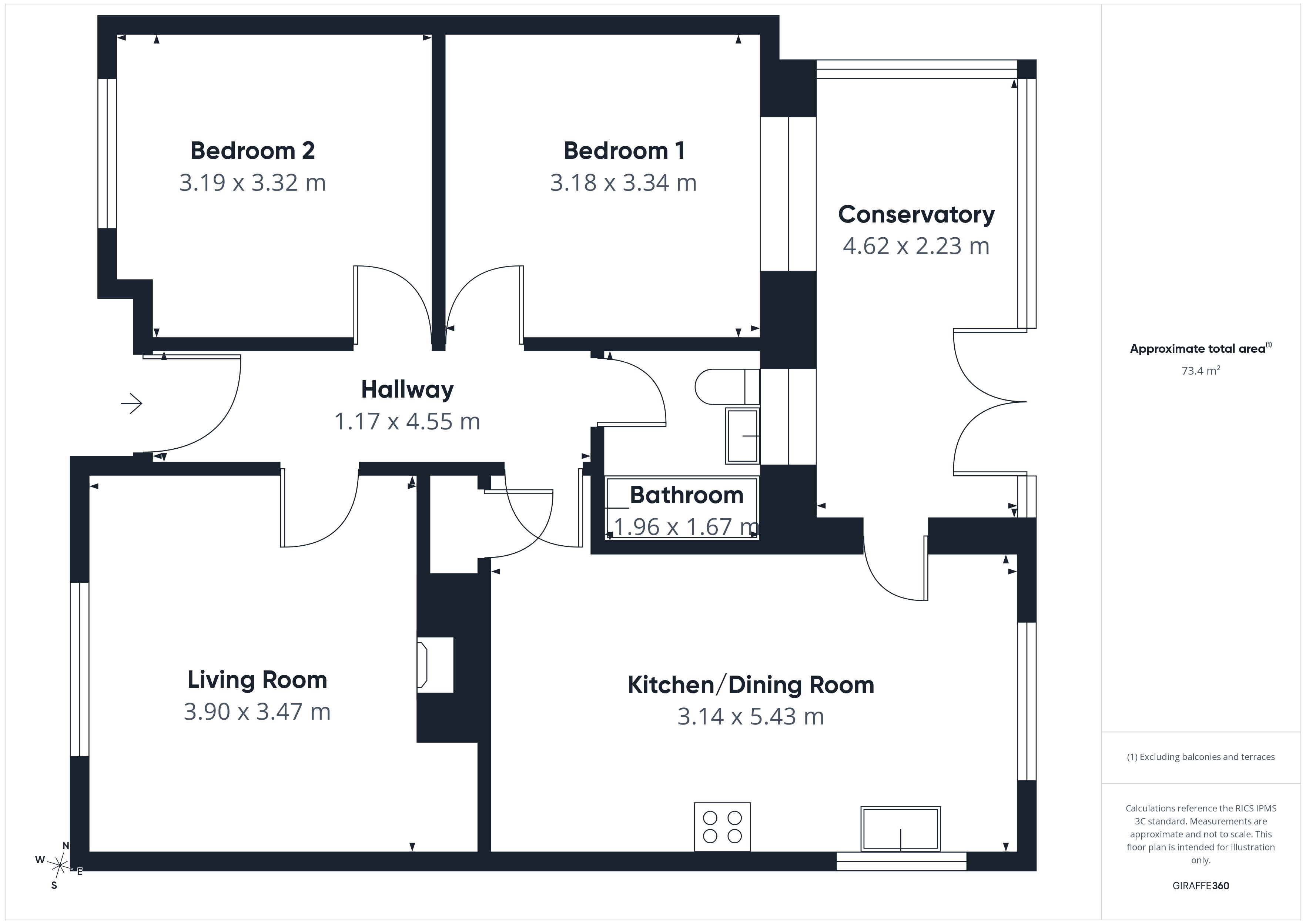 22, Beacon Close, Wigton floorplan