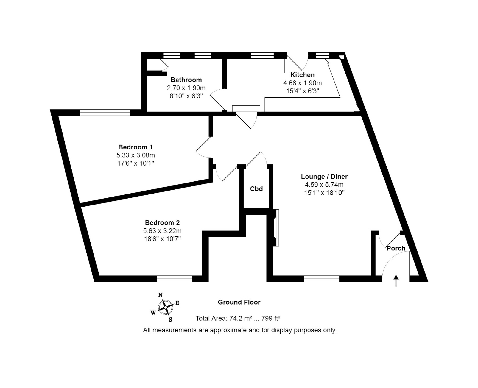 2 Bedrooms Flat for sale in Church Lane, Harewood, Leeds LS17