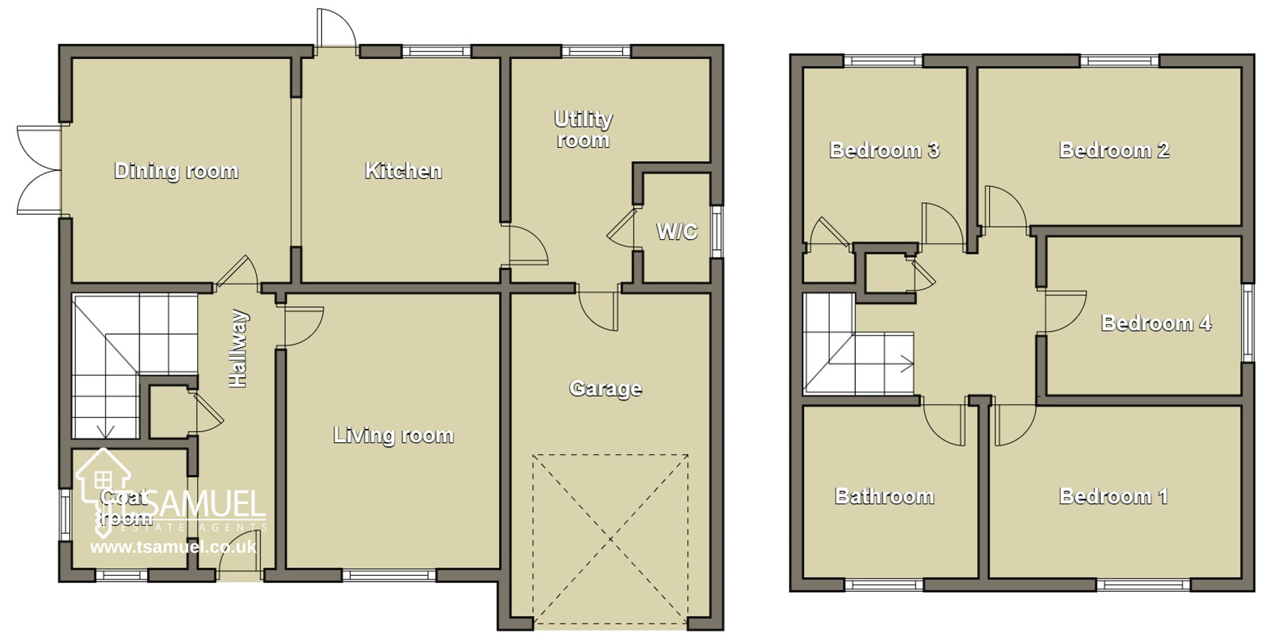 31 Bryn Rhedyn, Pontypridd floorplan