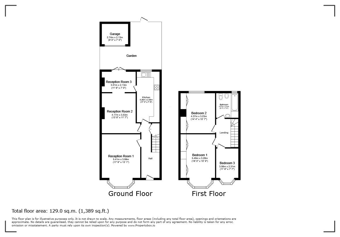 104, Bingham Road, Croydon floorplan