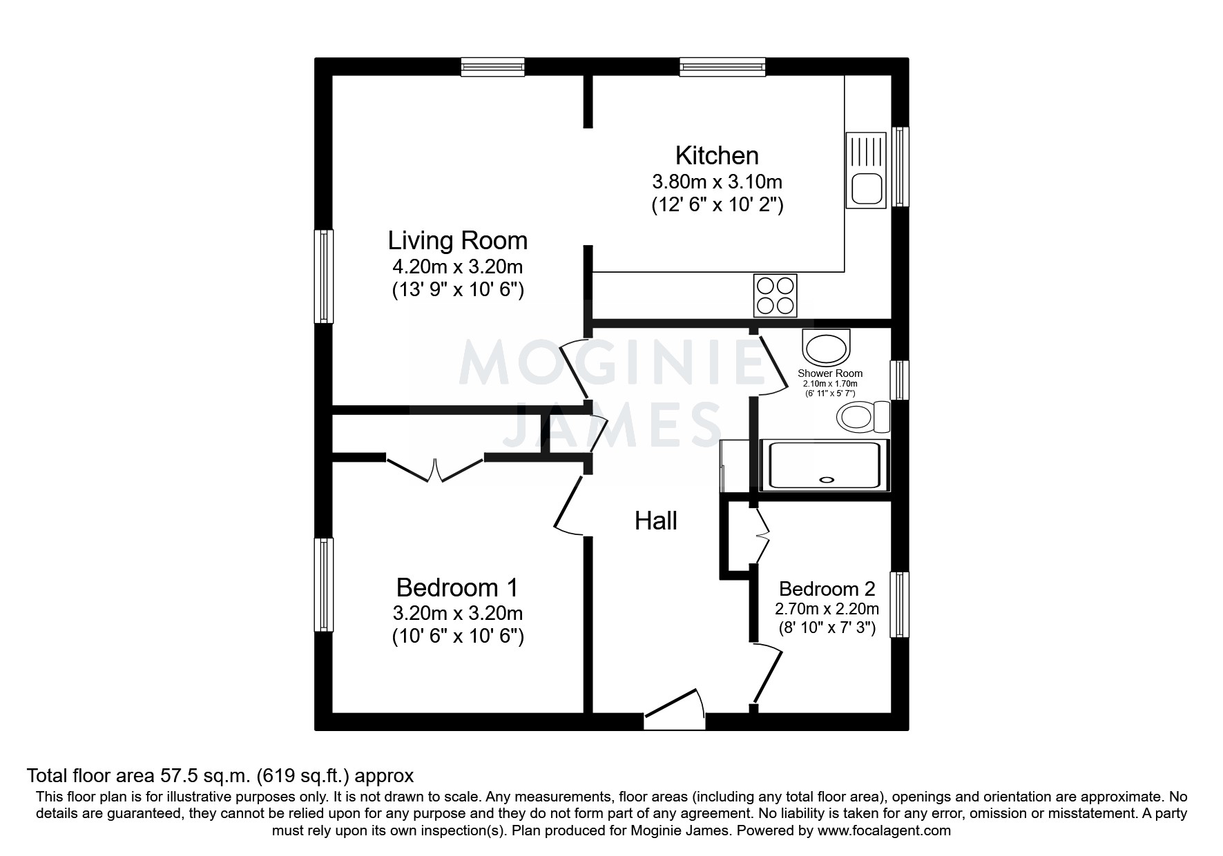 44, Ffordd Ty Unnos, Cardiff floorplan