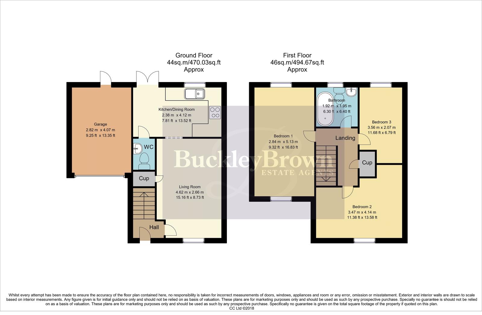 9, Mistletoe Way, Sutton In Ashfield floorplan