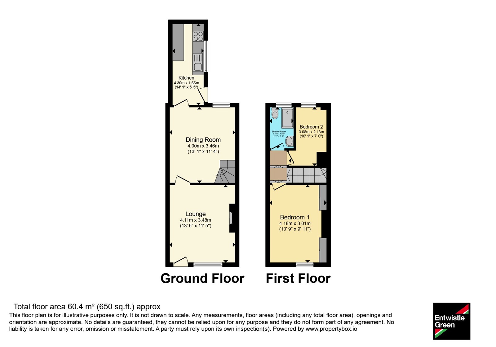 28, Jameson Street, Lancashire floorplan