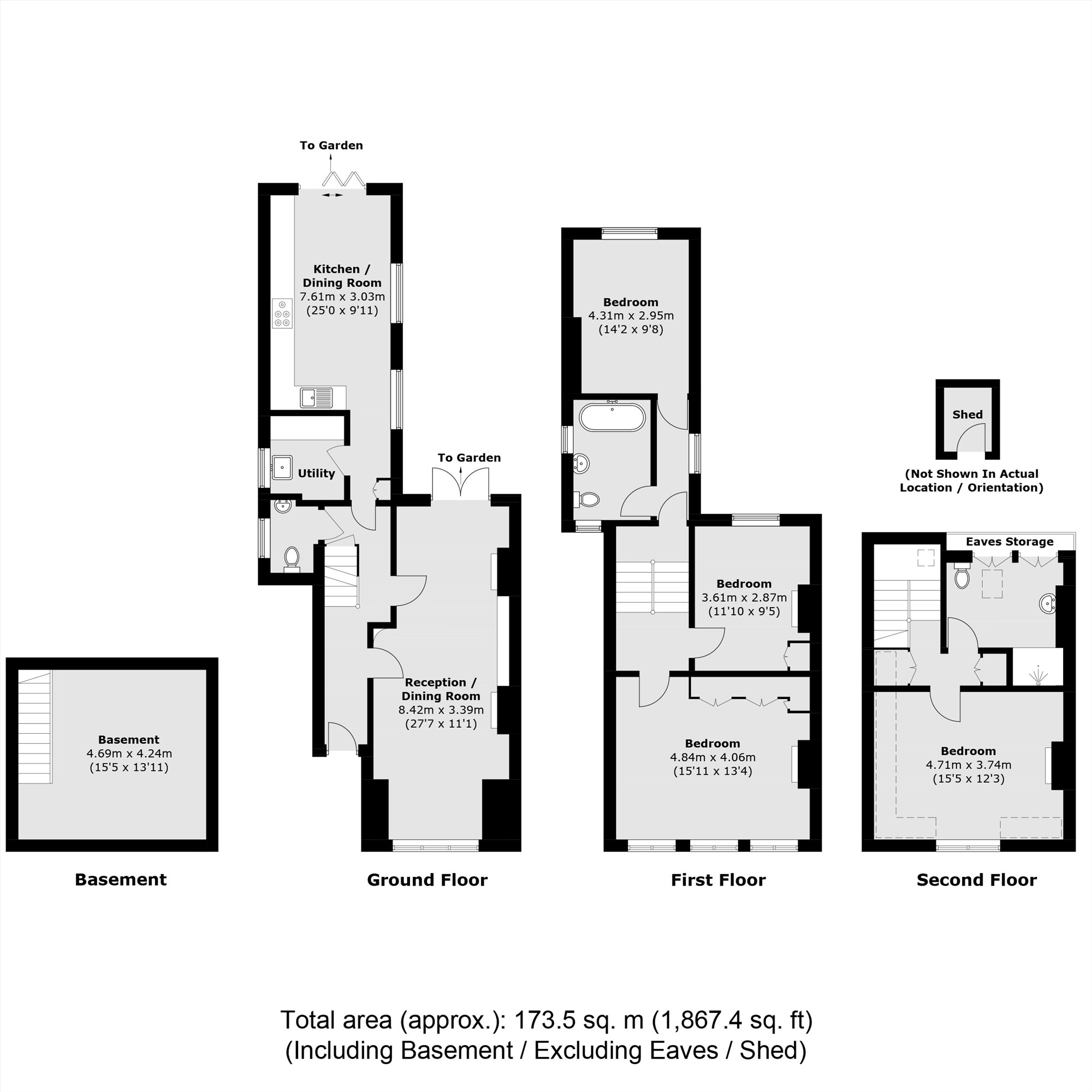 318, Devonshire Road, London floorplan