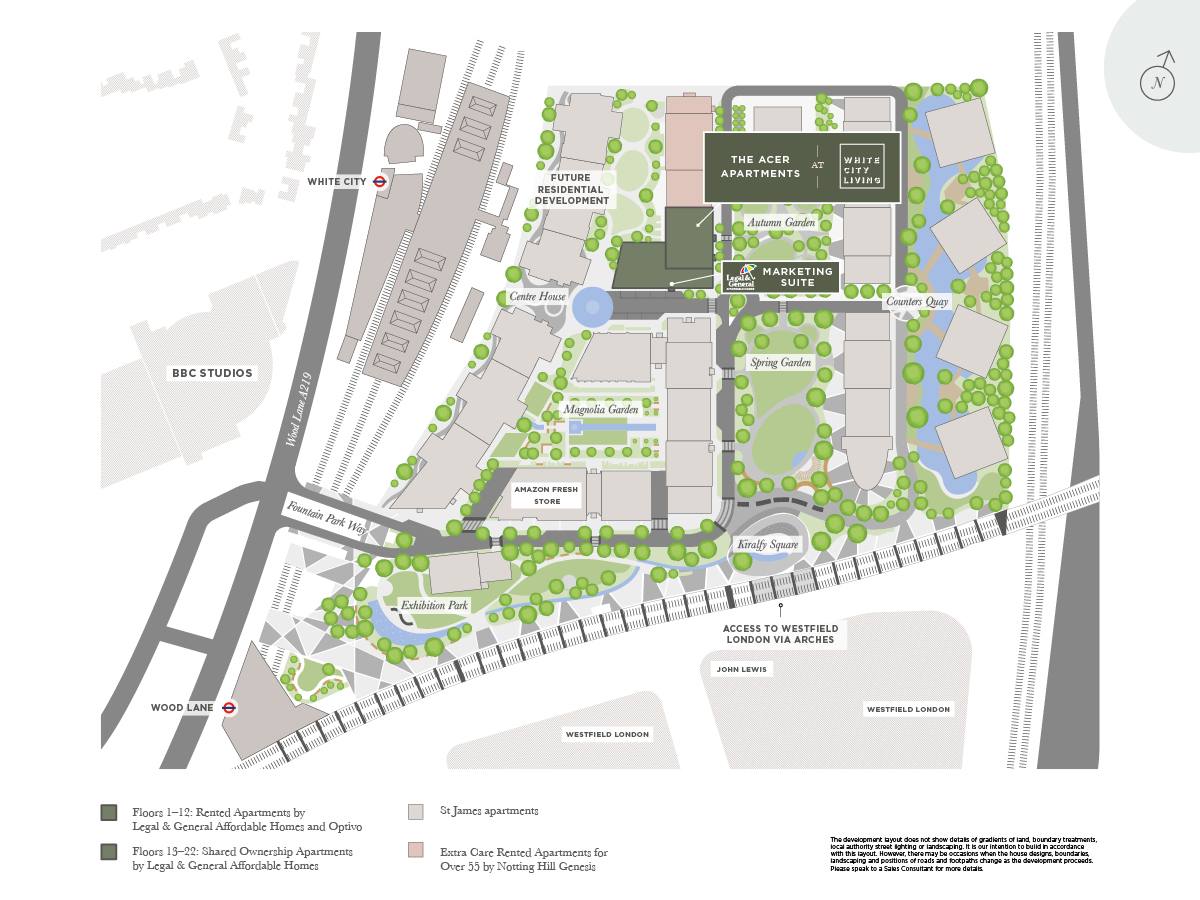 187, Acer Apartments, London floorplan