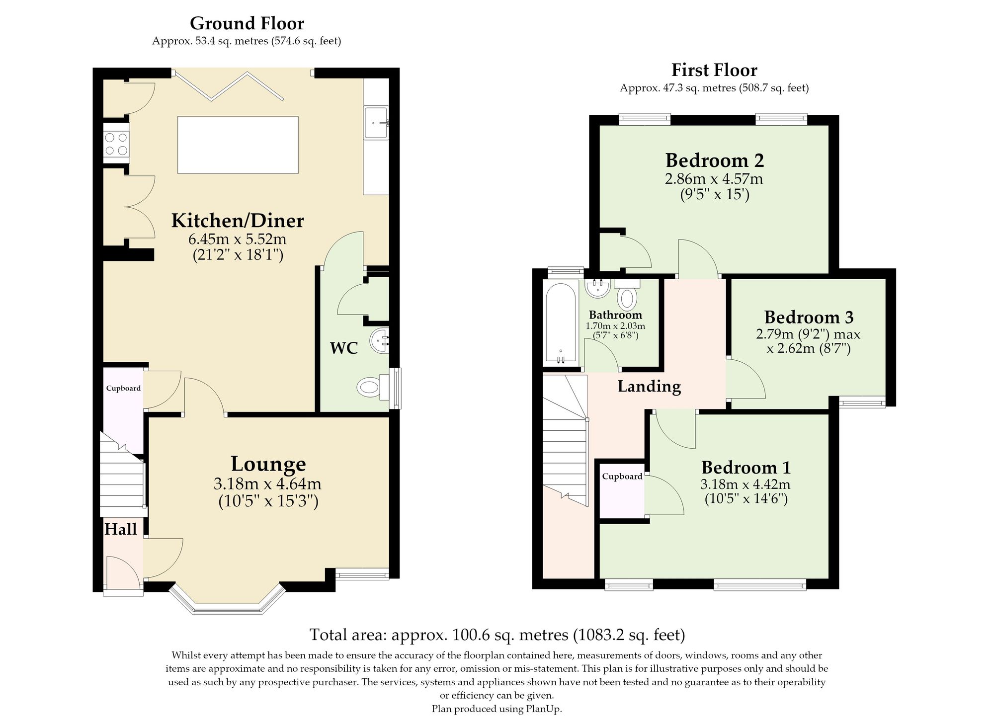 57 Charles Avenue, Norwich floorplan