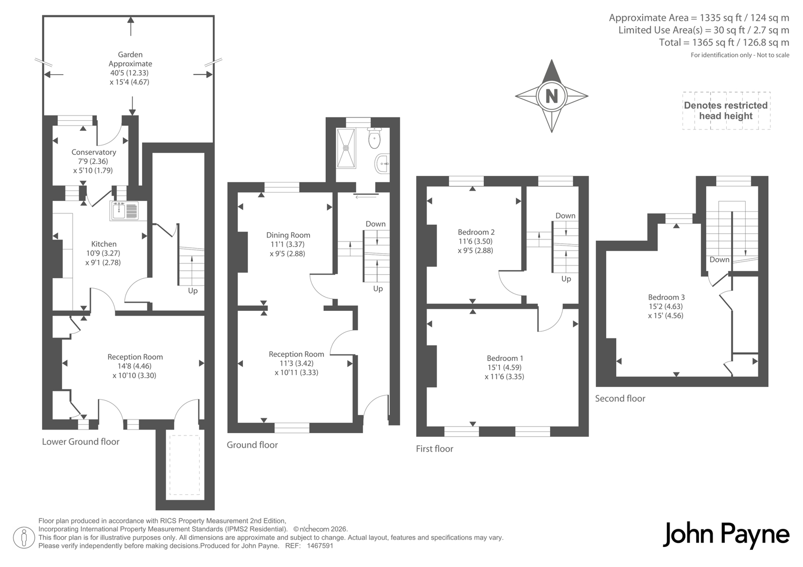 15, Ashburnham Grove, London floorplan