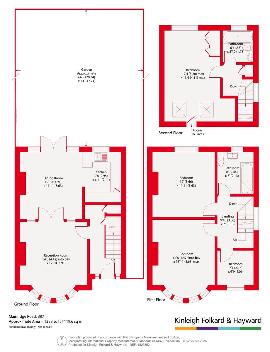 50, Mainridge Road, Chislehurst floorplan