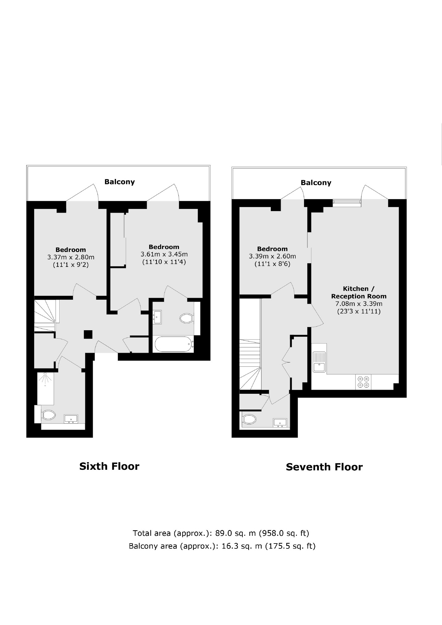 Creek Road, London floorplan