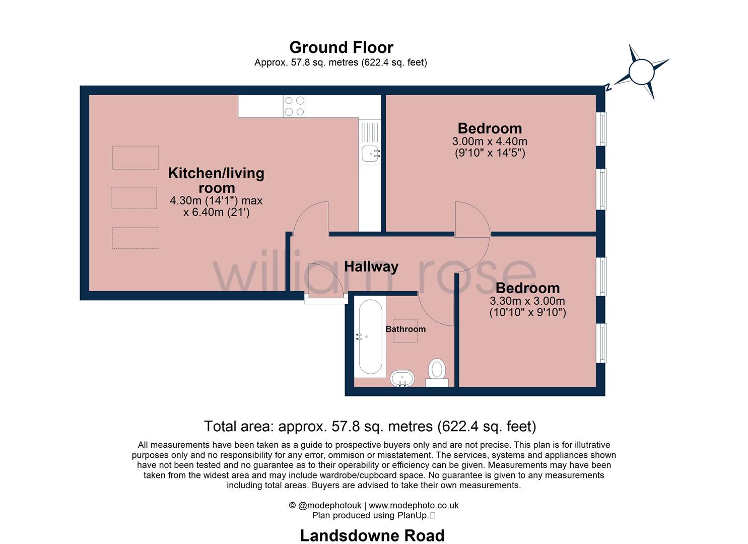 Lansdowne Road, London floorplan
