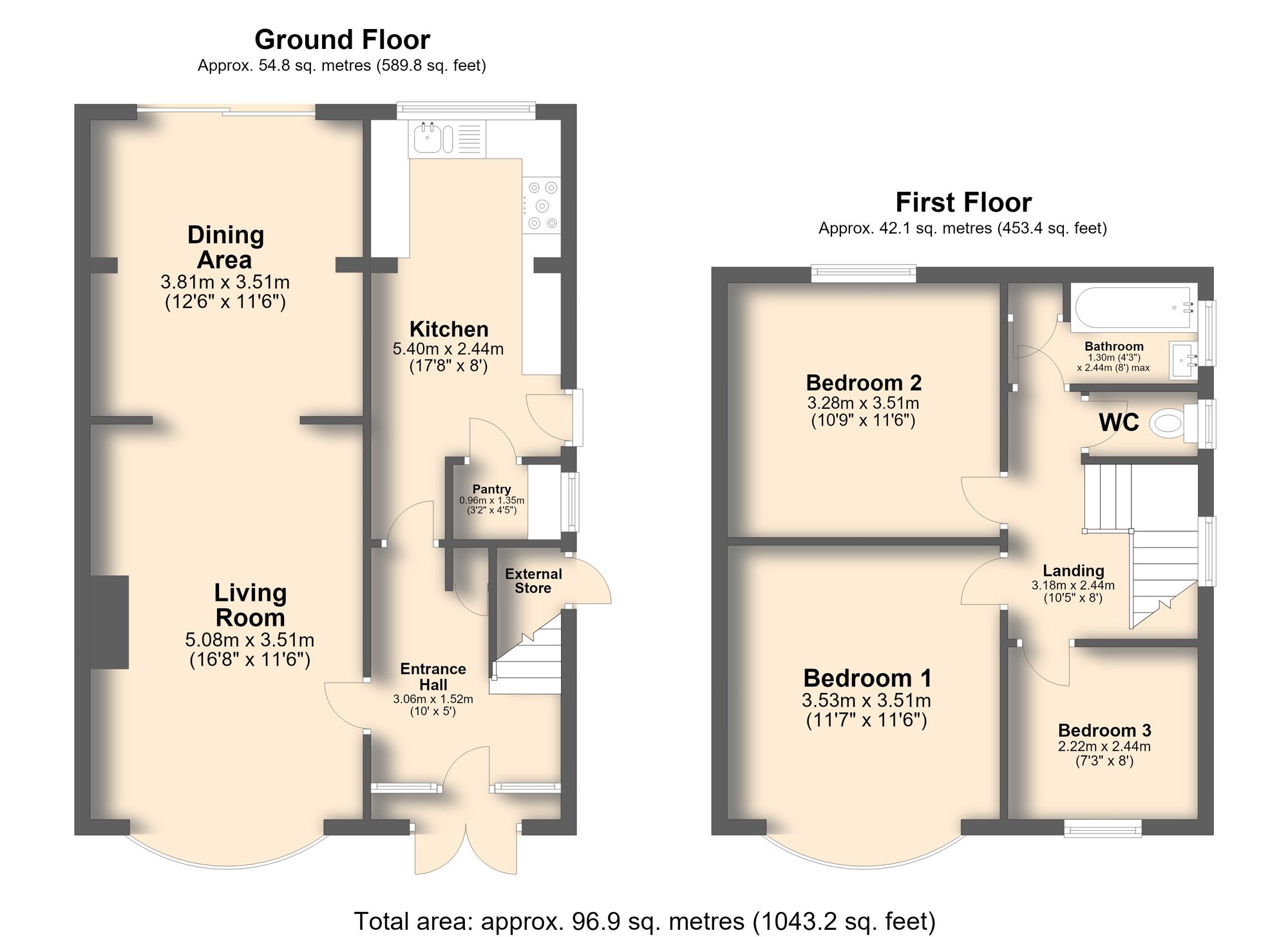 241 Carter Knowle Road, Sheffield floorplan