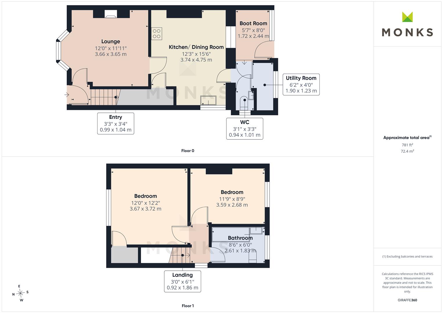 35, Lythwood Road, Shrewsbury floorplan