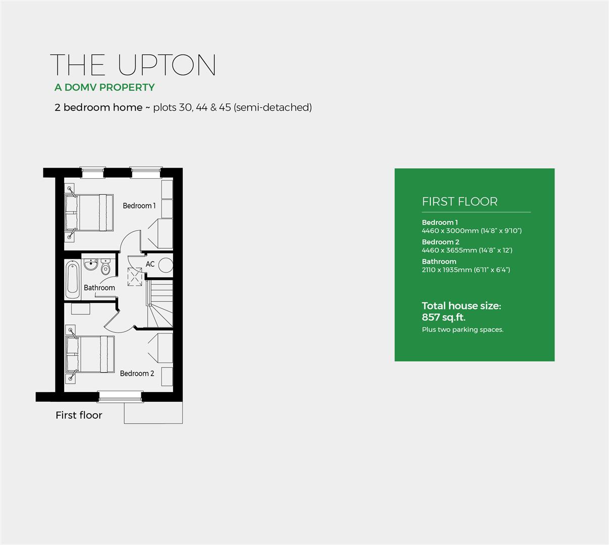 Plot 44, The Upton, Severn Meadows, Upton Upon Severn floorplan