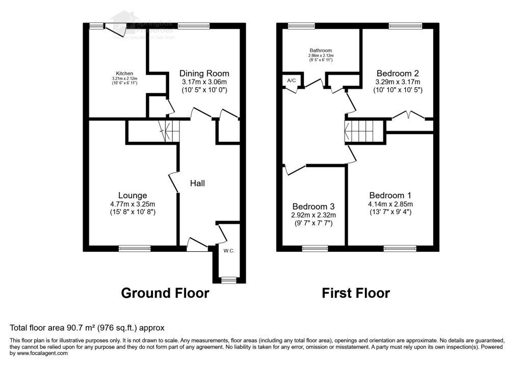 50, Norwich Road, Ipswich floorplan