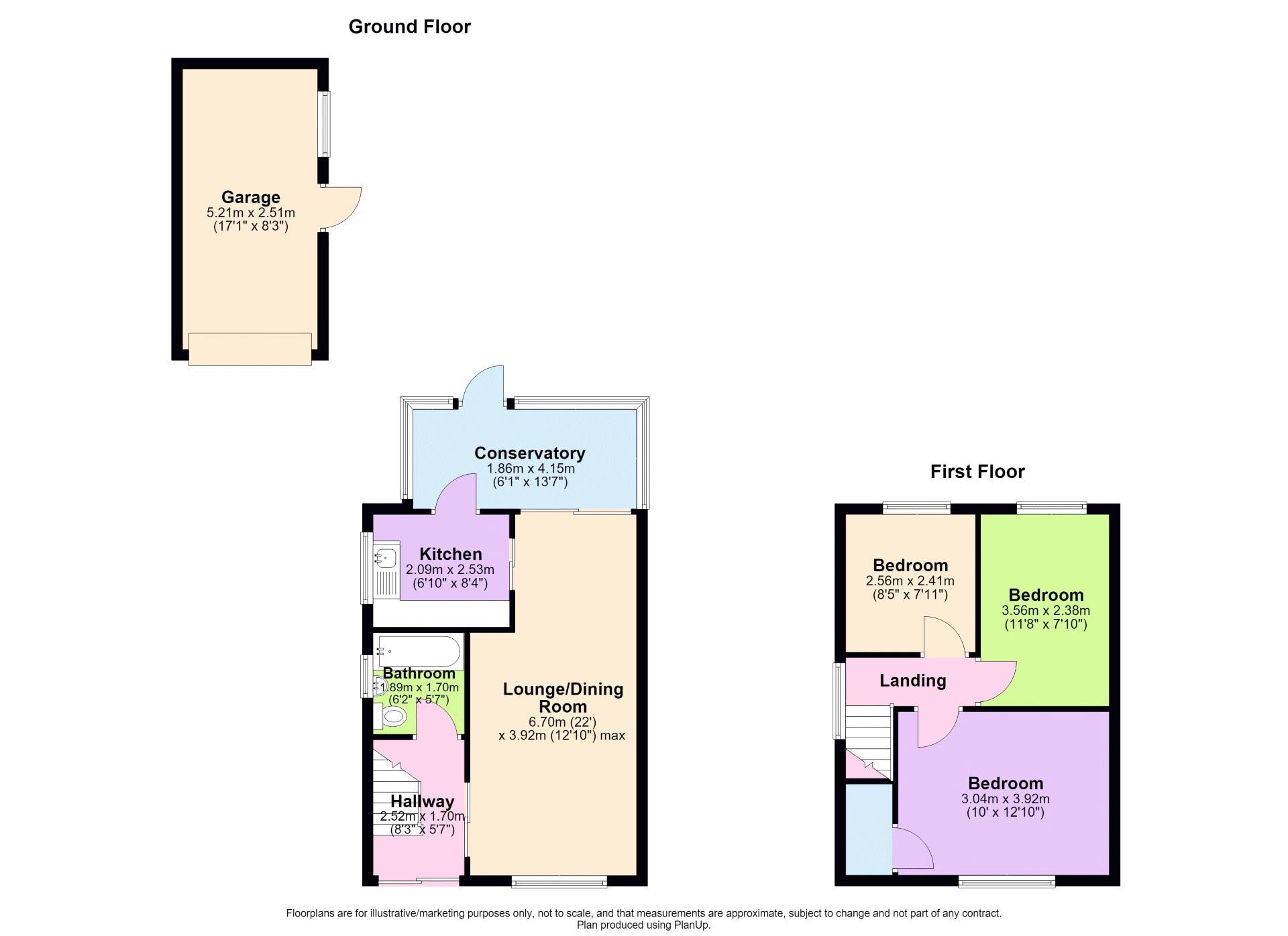 61, Larch Grove, Newport floorplan