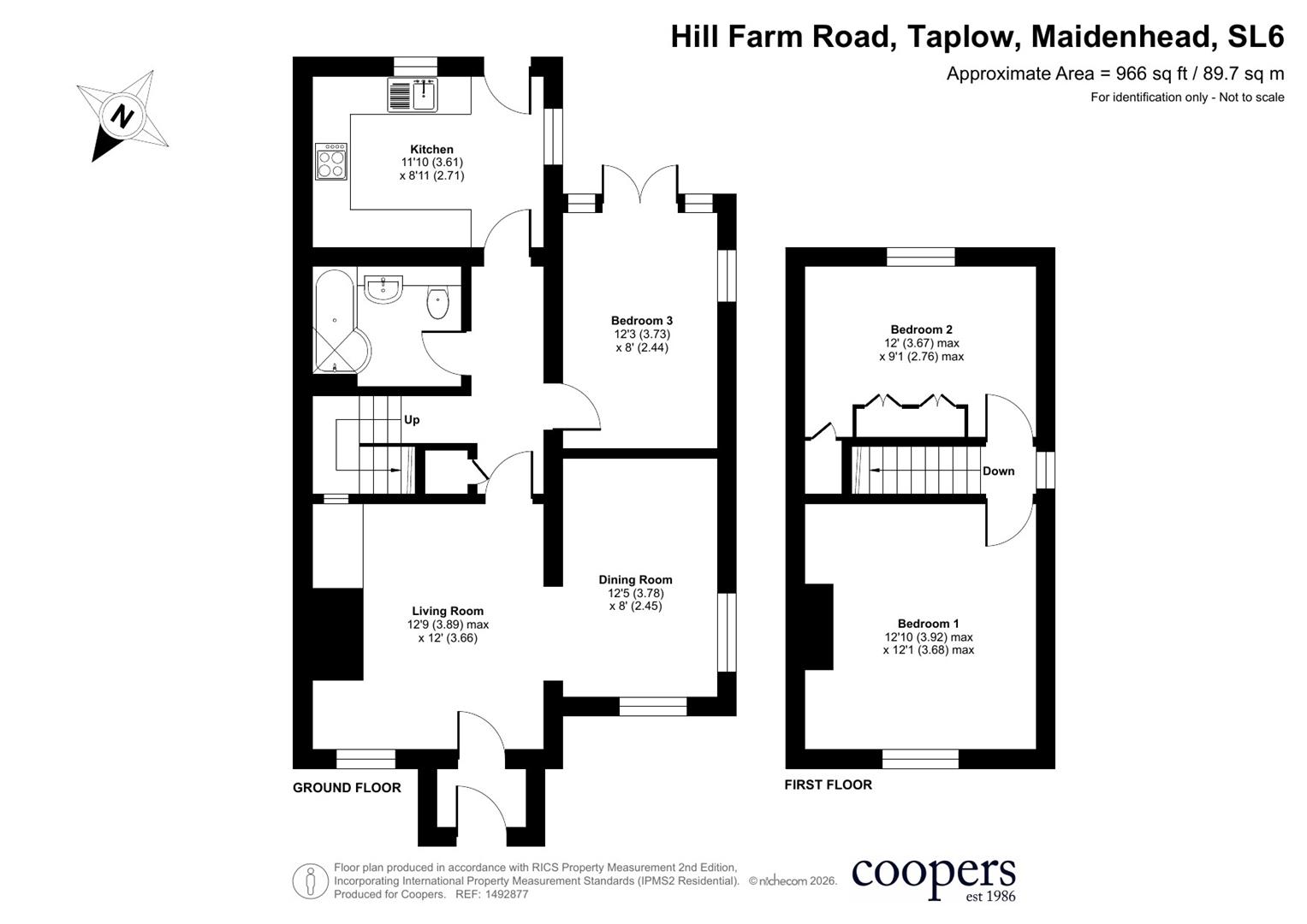 6 Church Cottages, Hill Farm Road, Maidenhead floorplan