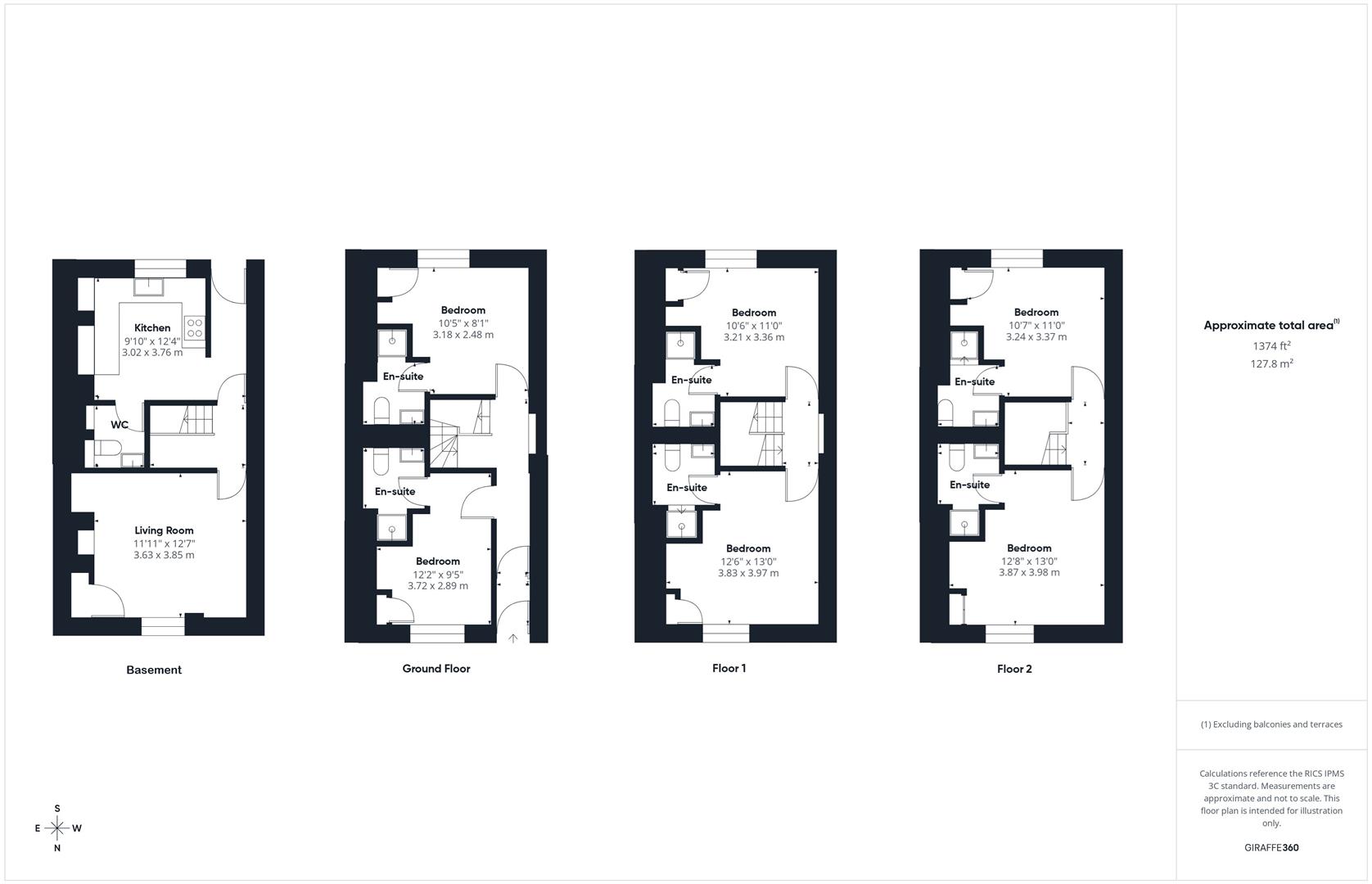 10, Redcliffe Parade East, Bristol floorplan