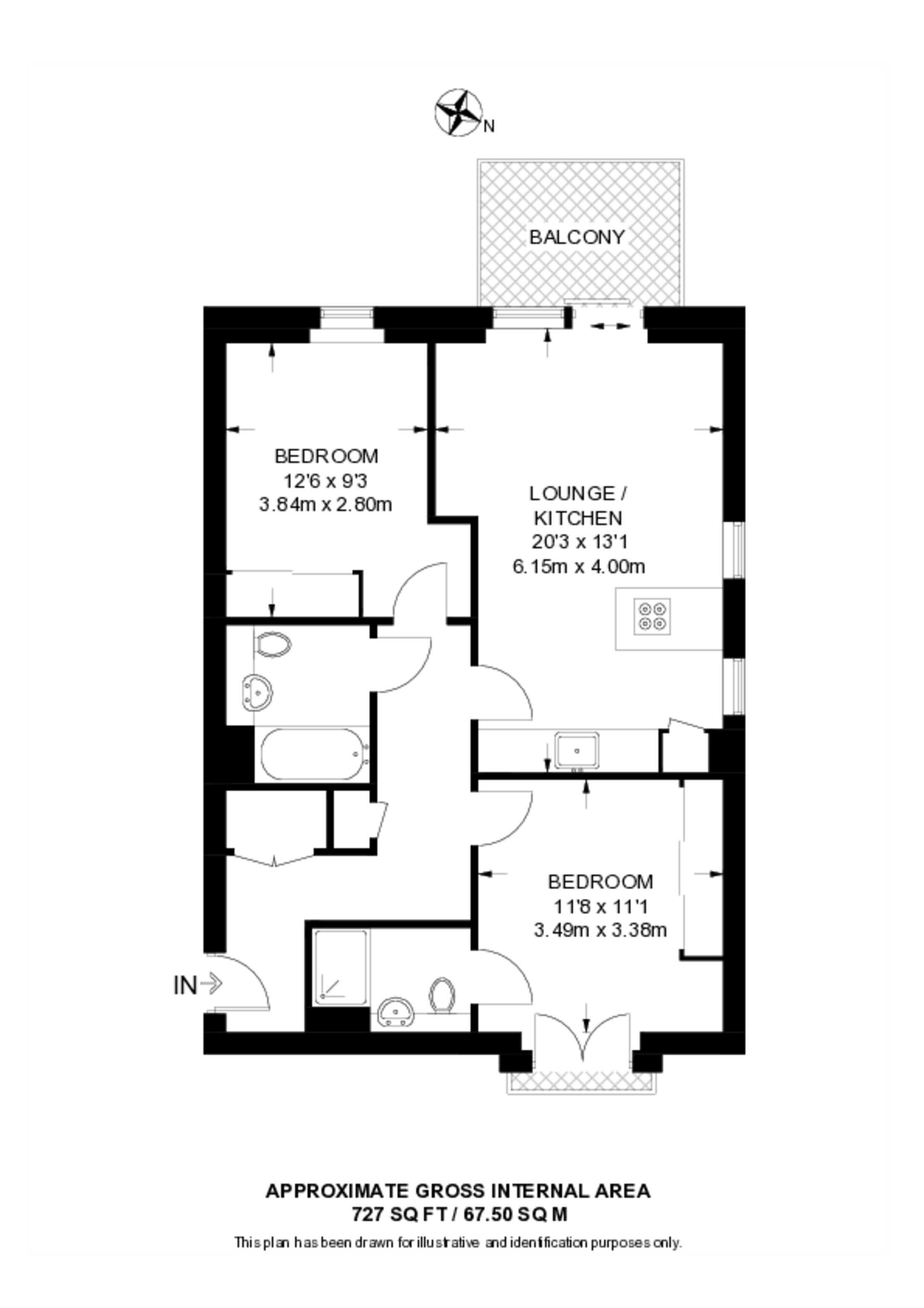 Watkins House, Tower Hamlets floorplan