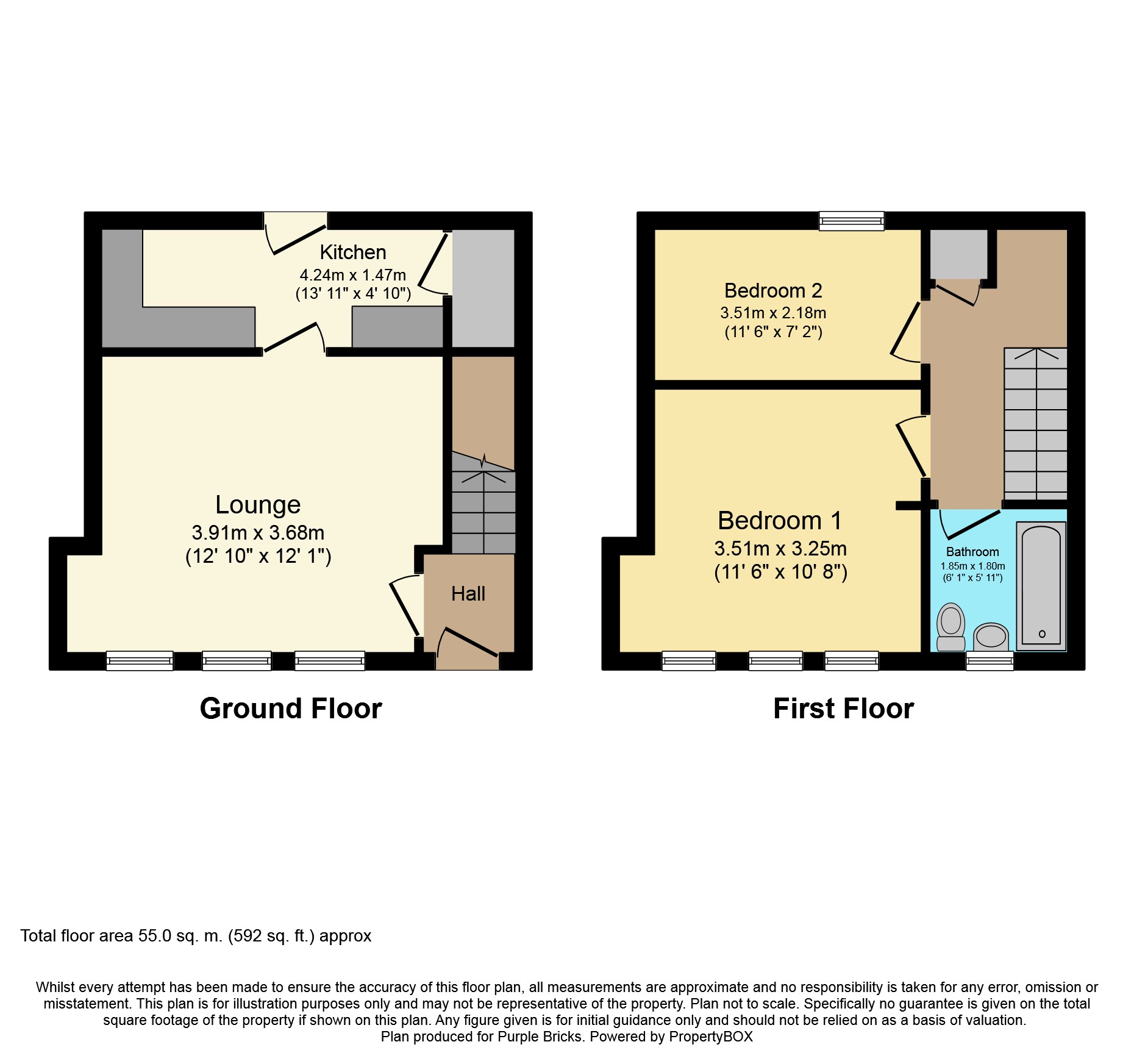 2 Bedrooms Terraced house for sale in White Lee Road, Batley WF17