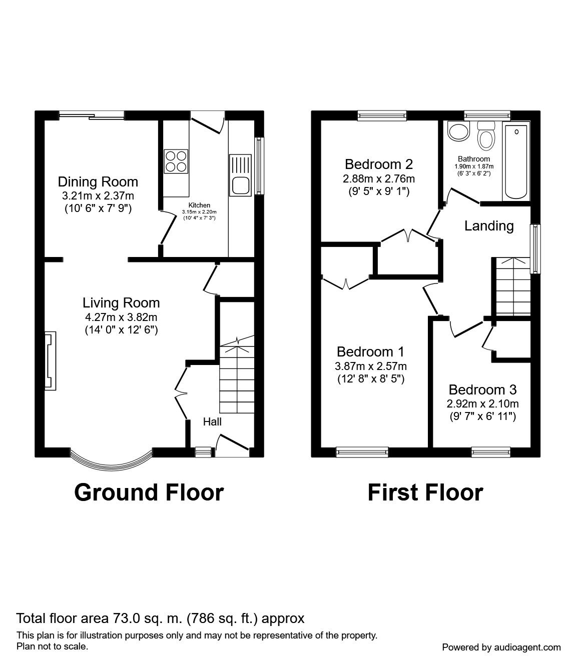 3 Bedrooms Semi-detached house to rent in Harewood Way, Macclesfield SK11